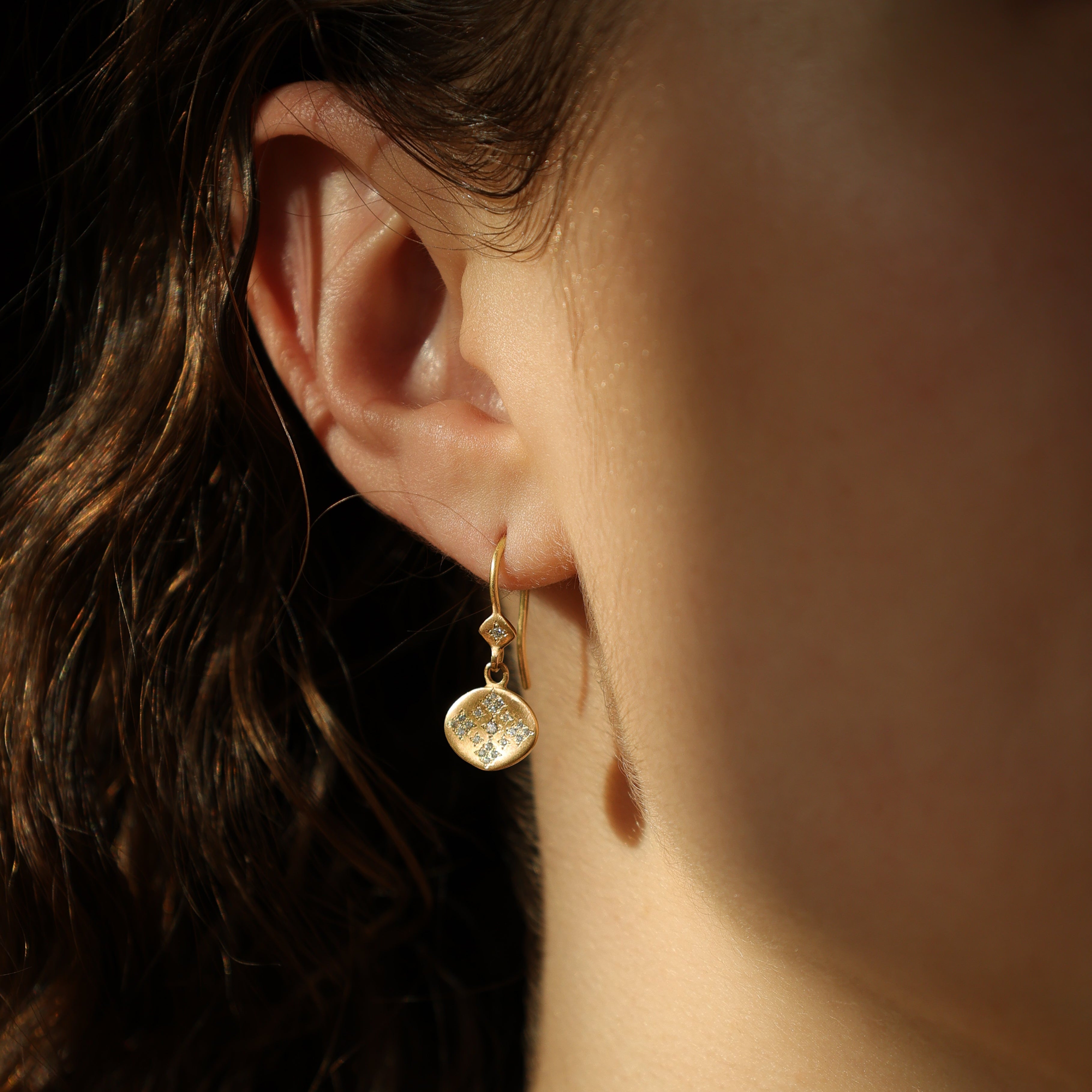 Moon & Stars Charm Earrings