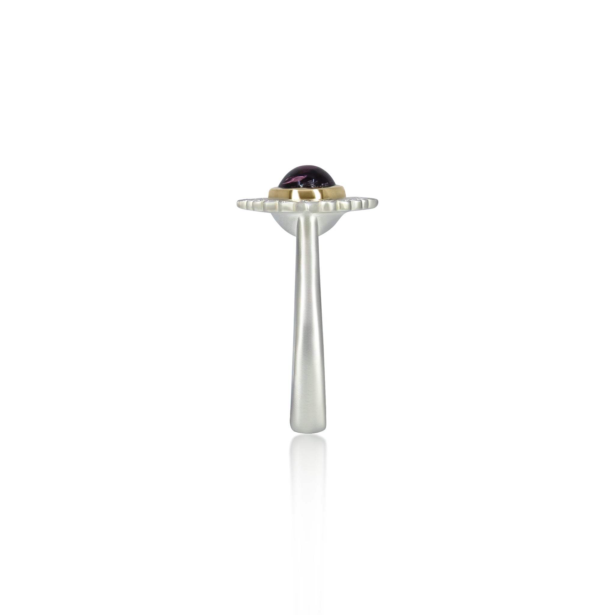 Pink Tourmaline Flame Ring - 1.12ct