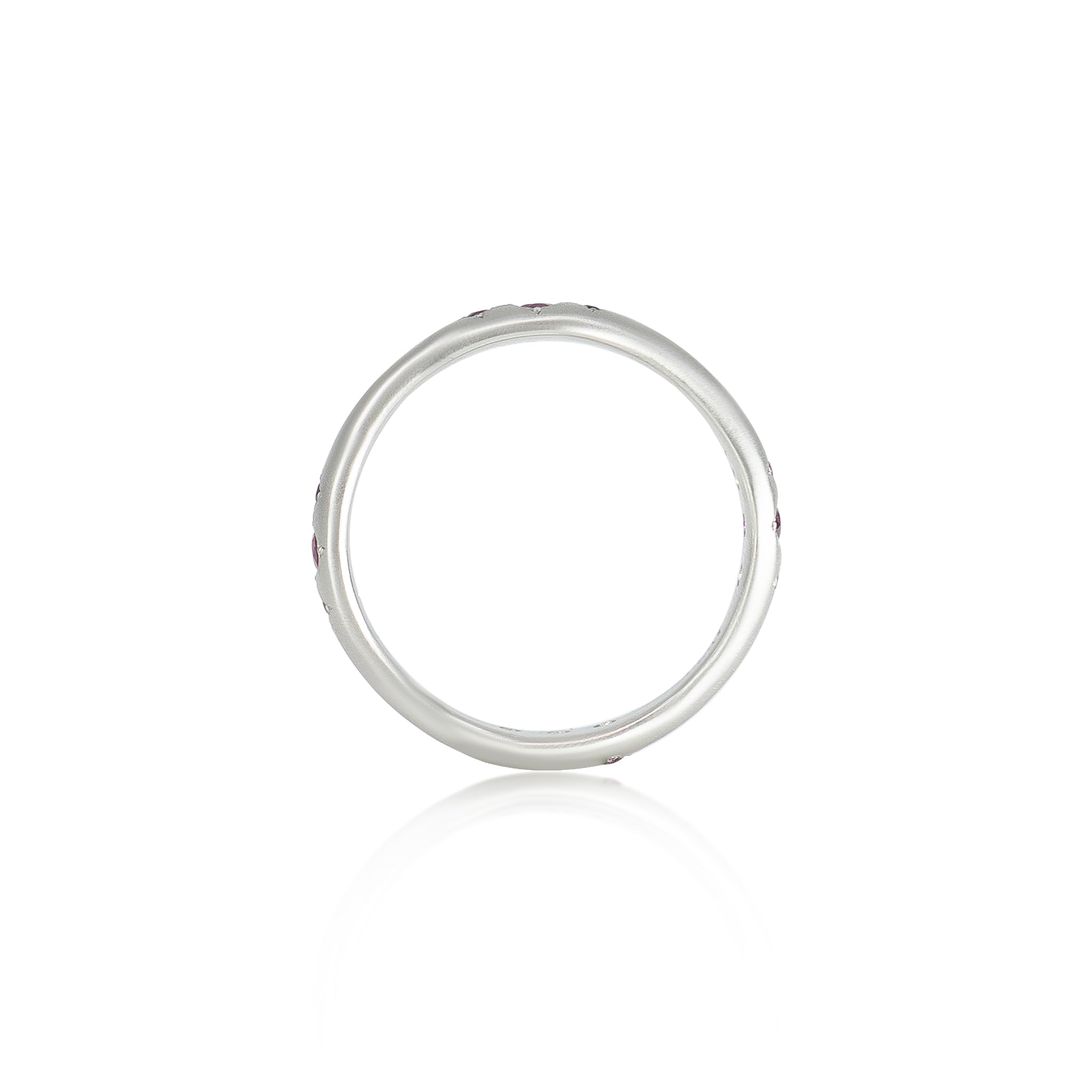 Wavy Platinum Band