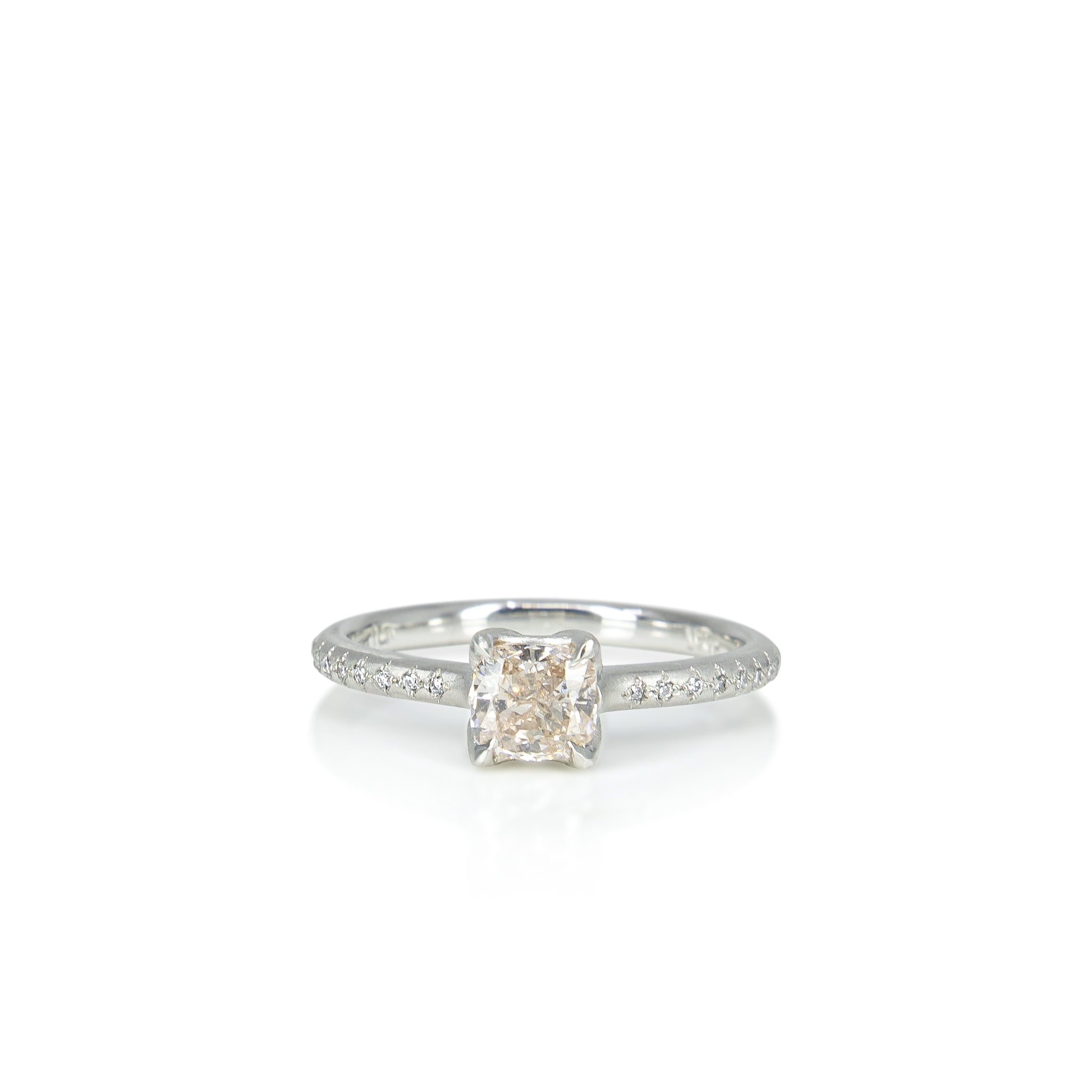 Pink Diamond Rosehip Ring