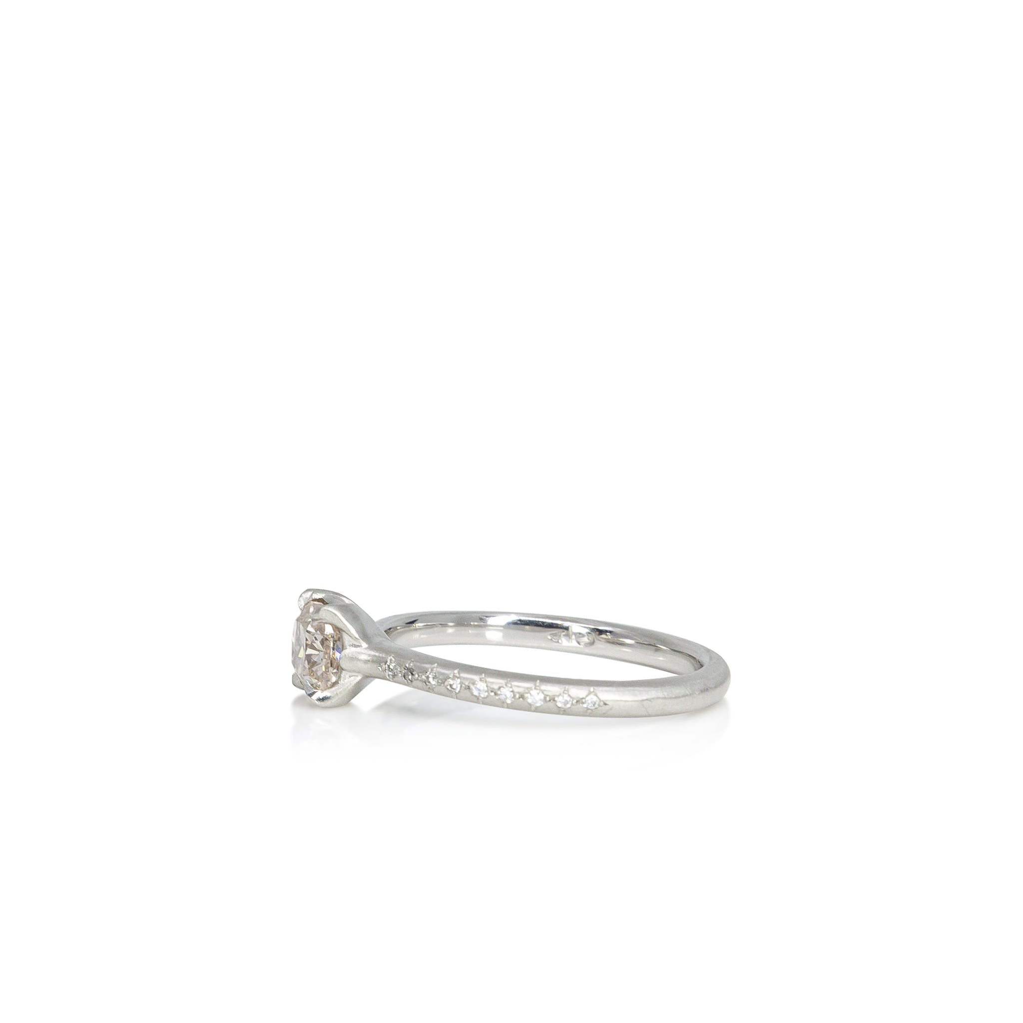 Pink Diamond Rosehip Ring