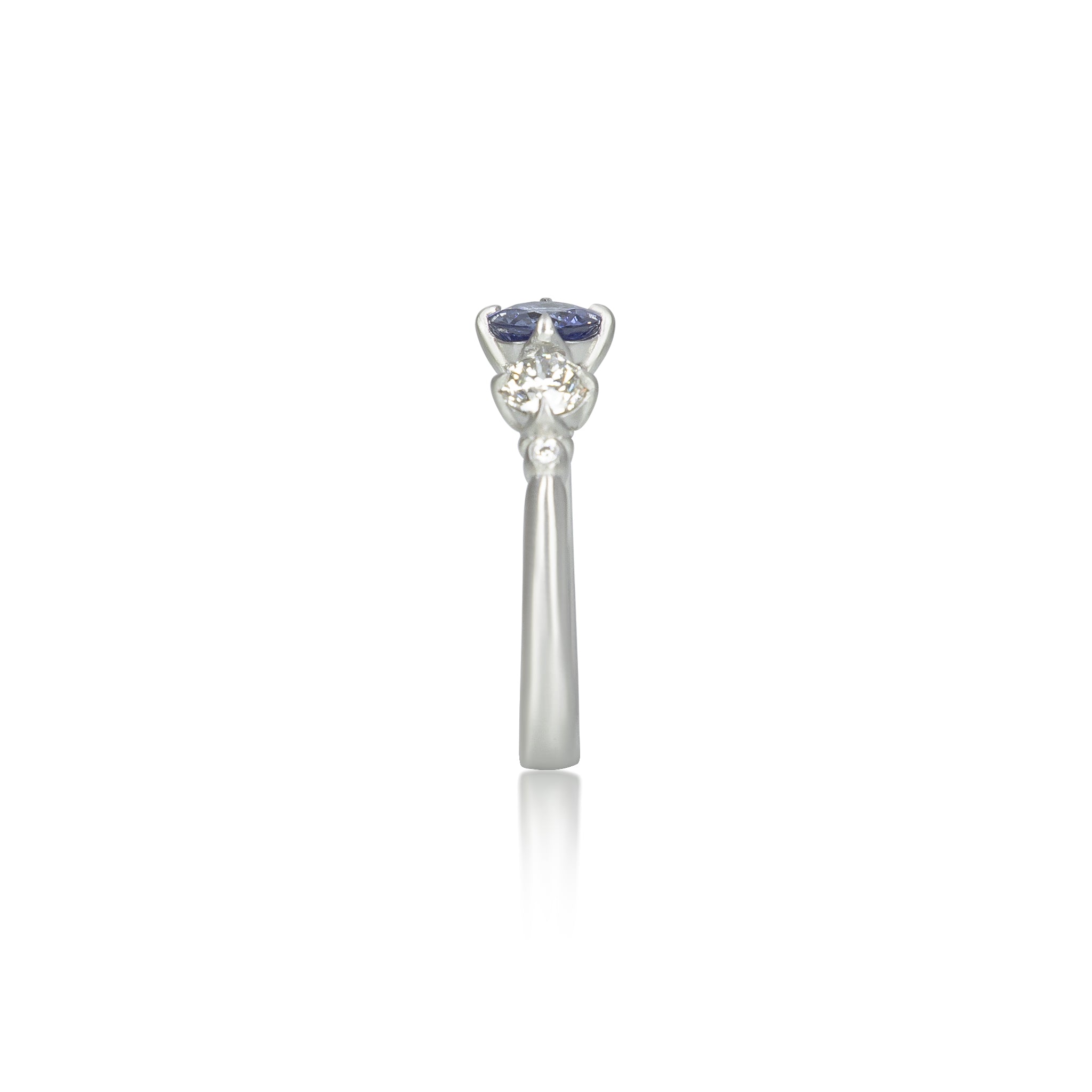 Sapphire Rambling Rose Ring