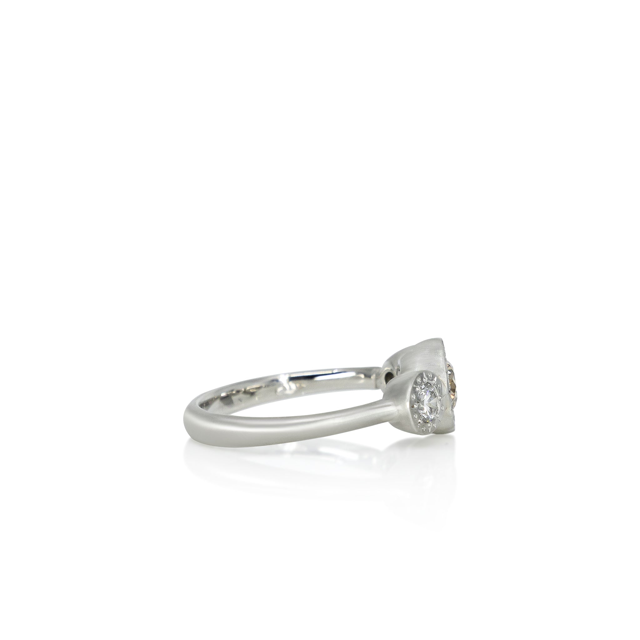 Horizon Three-Stone Ring