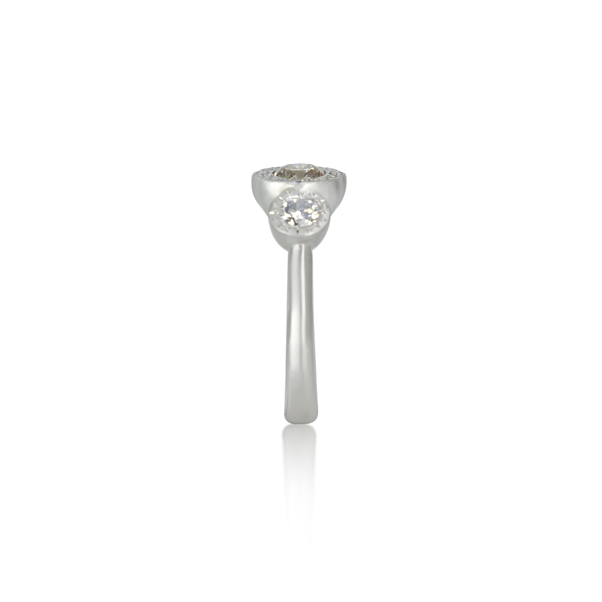 Horizon Three-Stone Ring