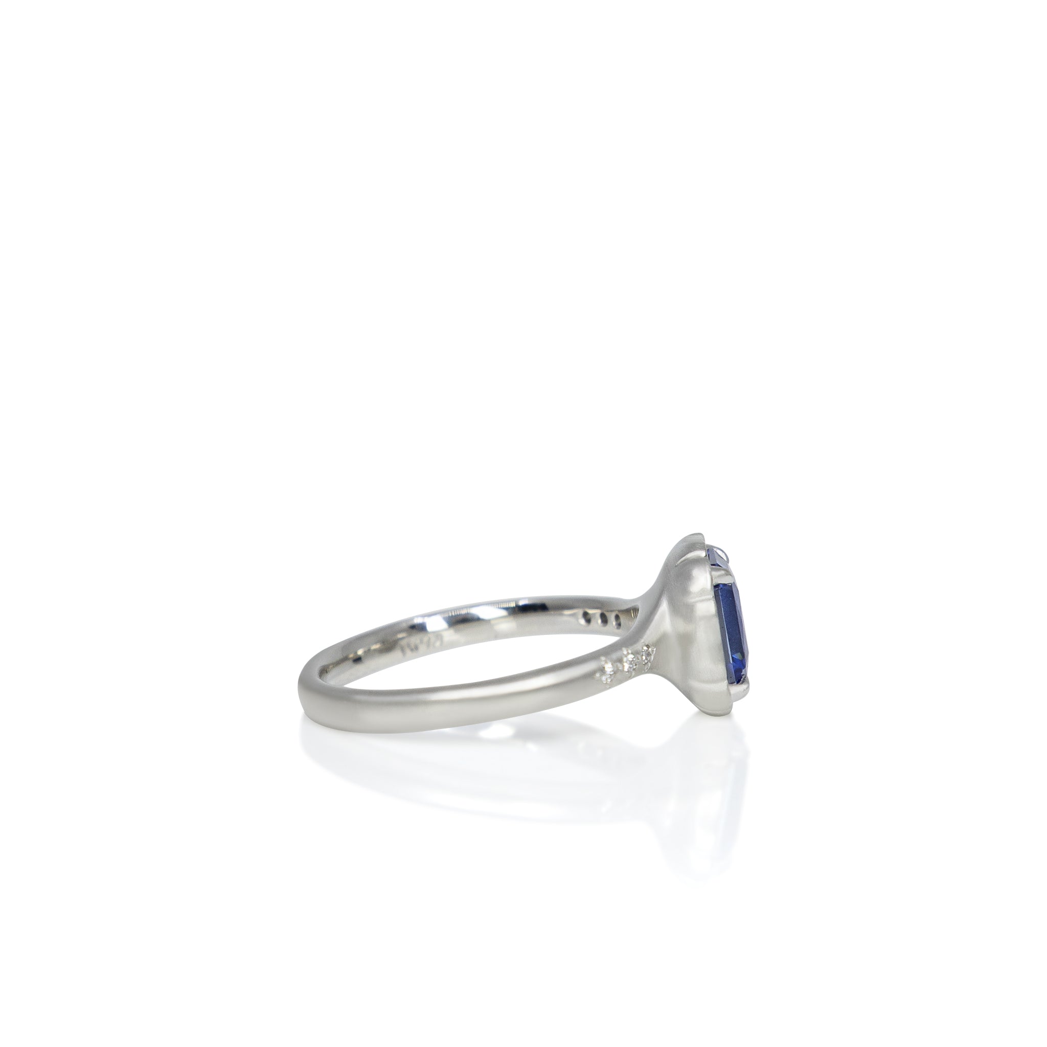 Sapphire Rose Petal Ring - 2.09ct