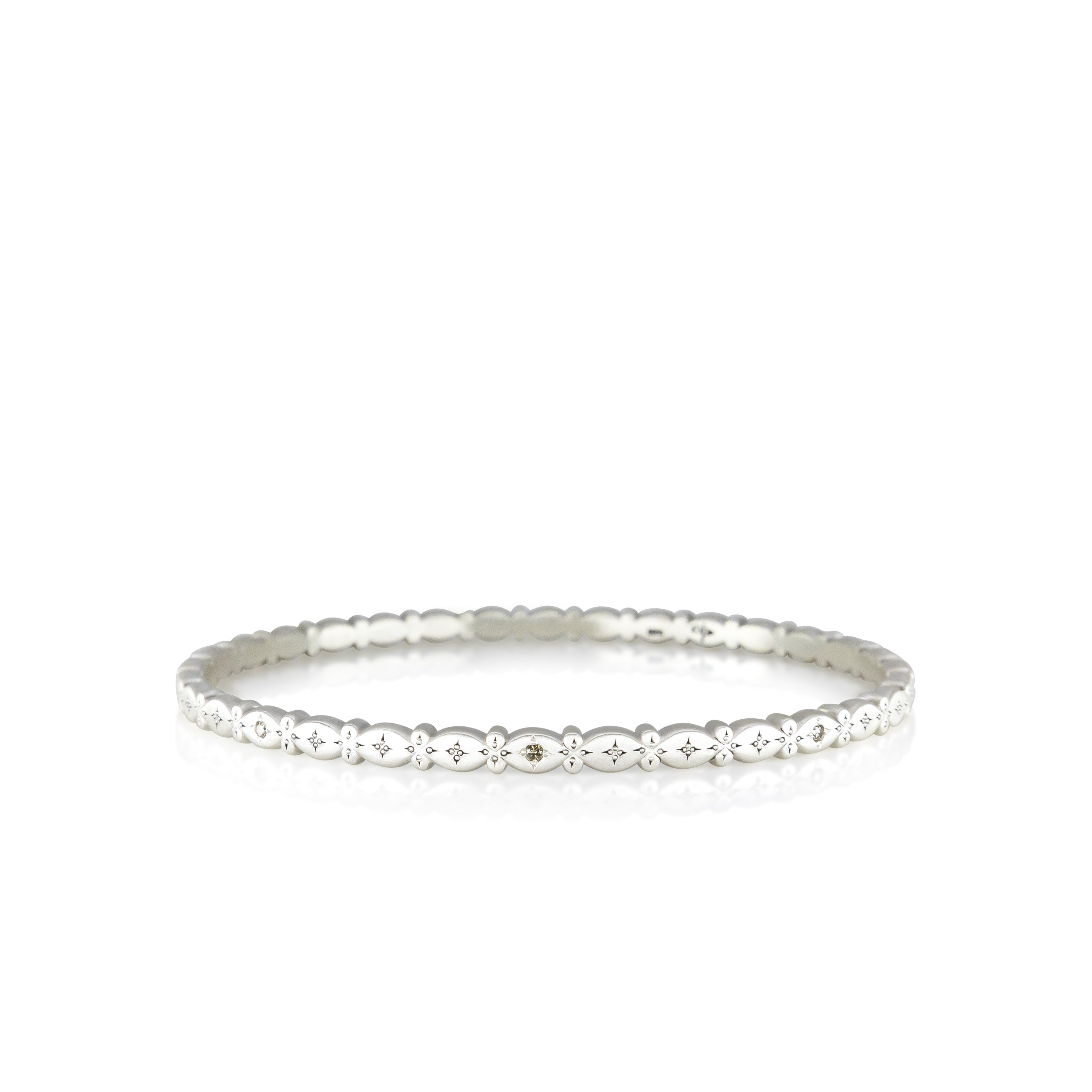 Silver Lights Bangle