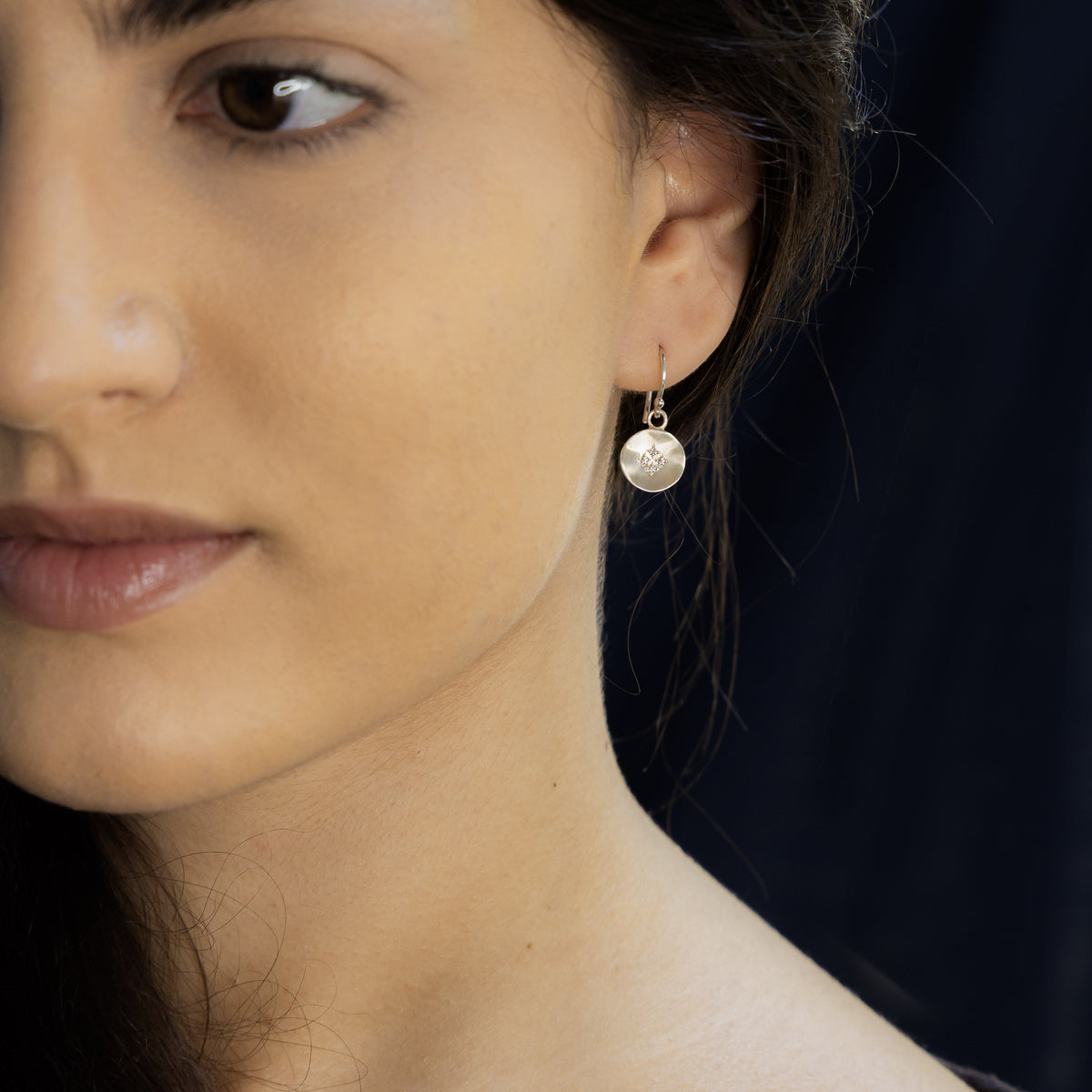 Four Star Wave Earrings