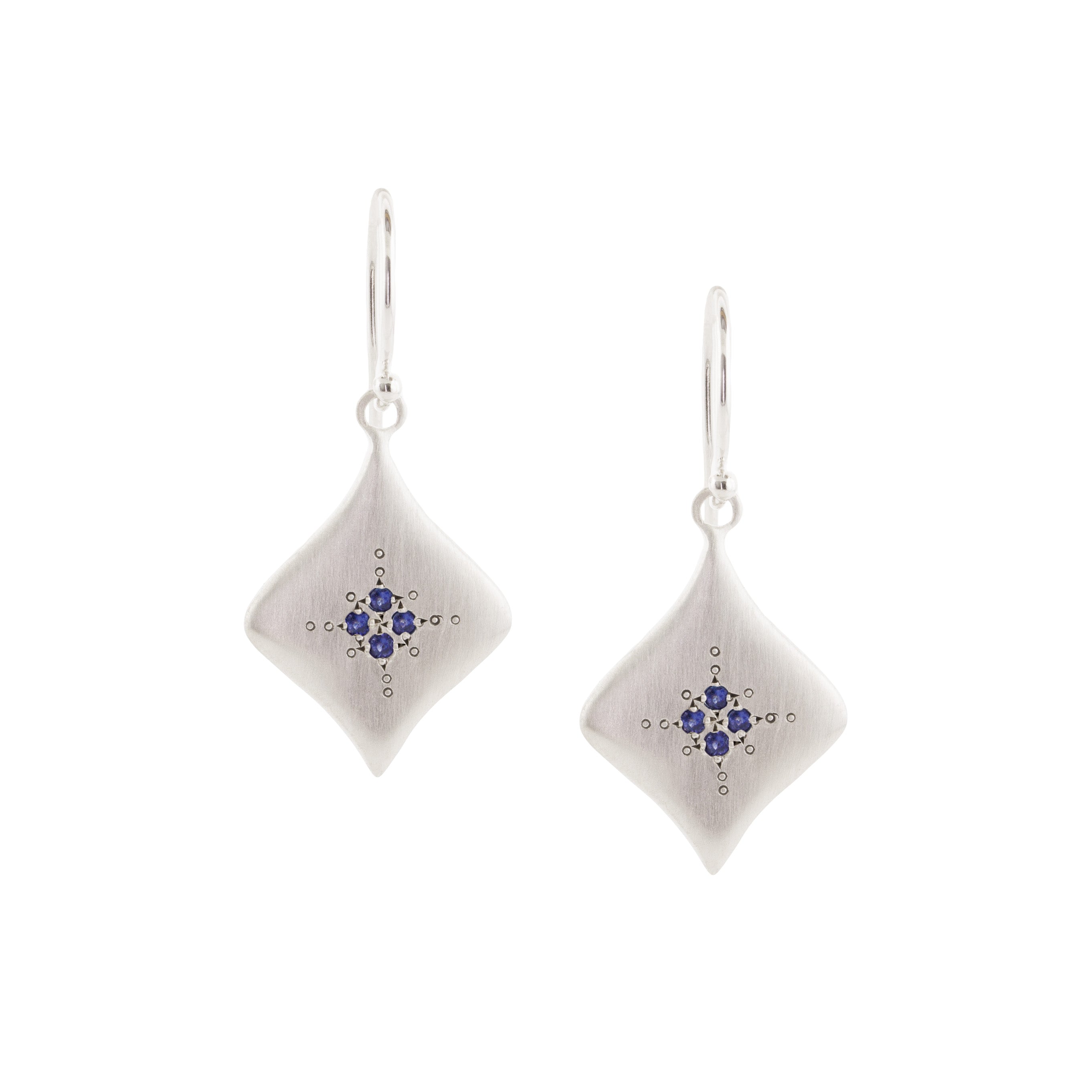 Silver Night Earrings