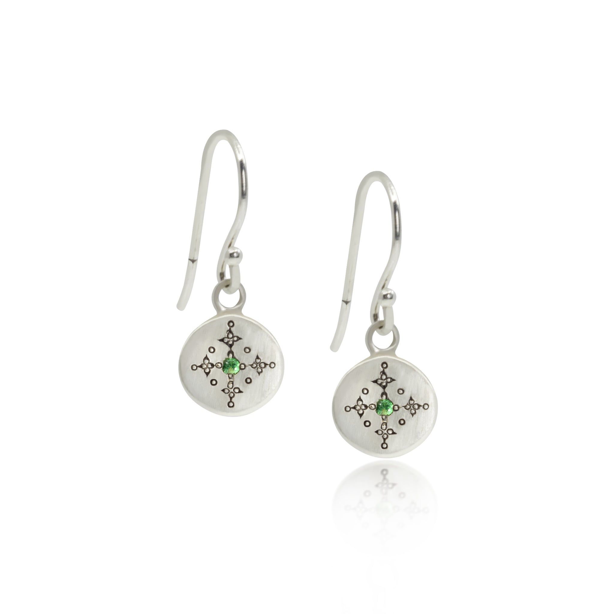 New Moon Charm Earrings