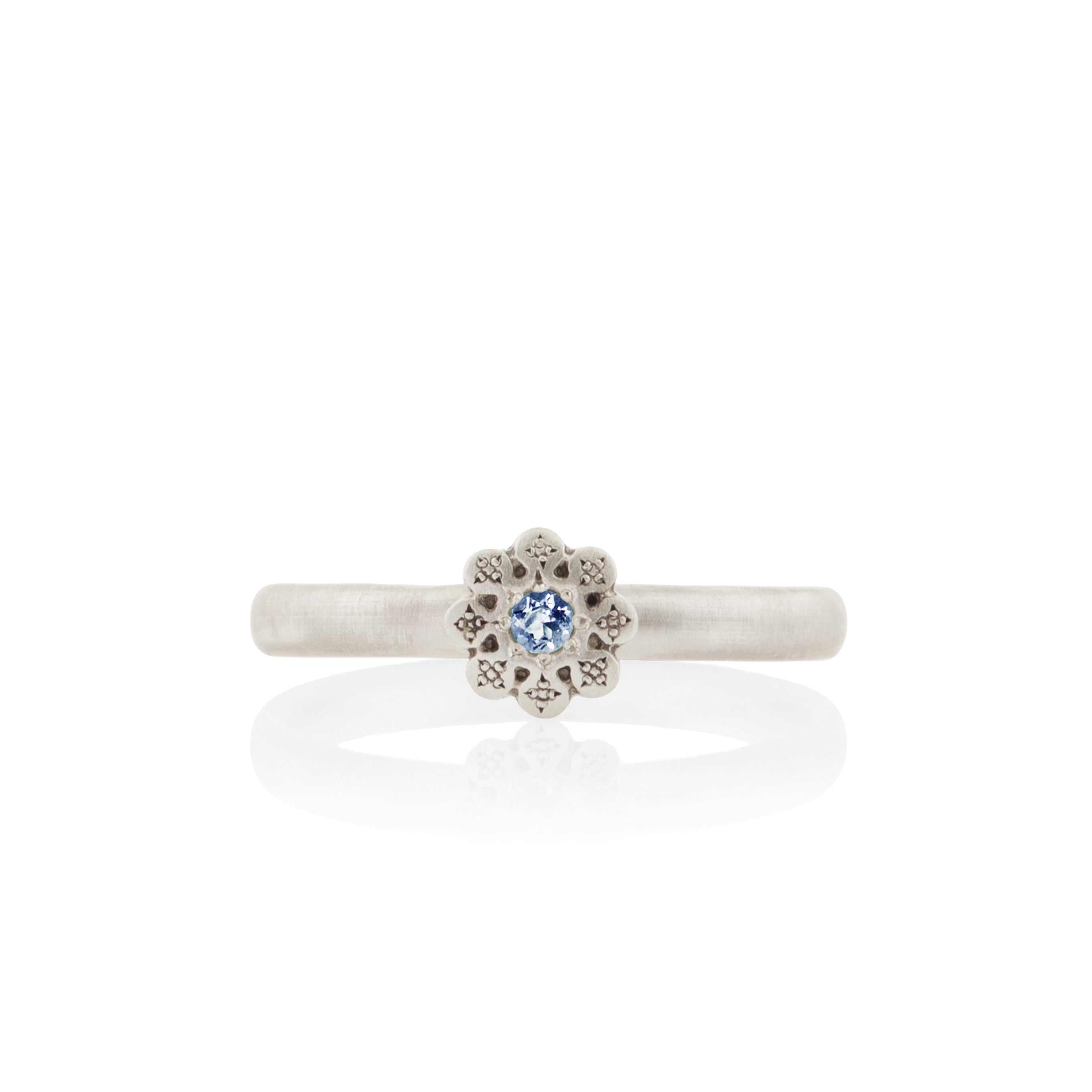 Moonflower Charm Ring