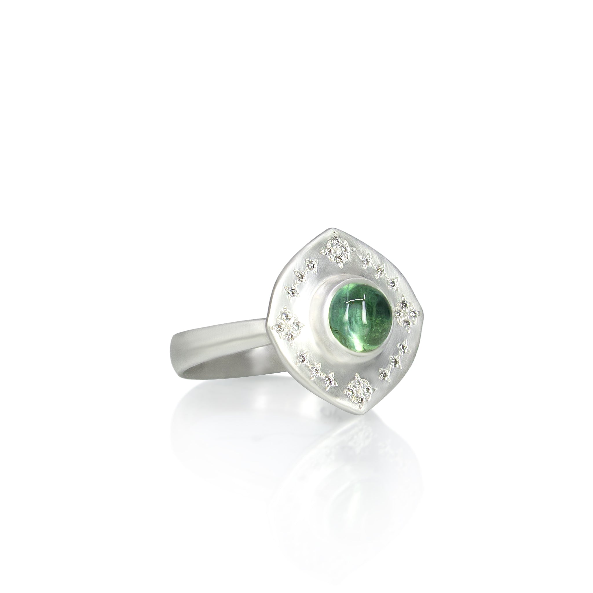 Green Tourmaline Memories Ring