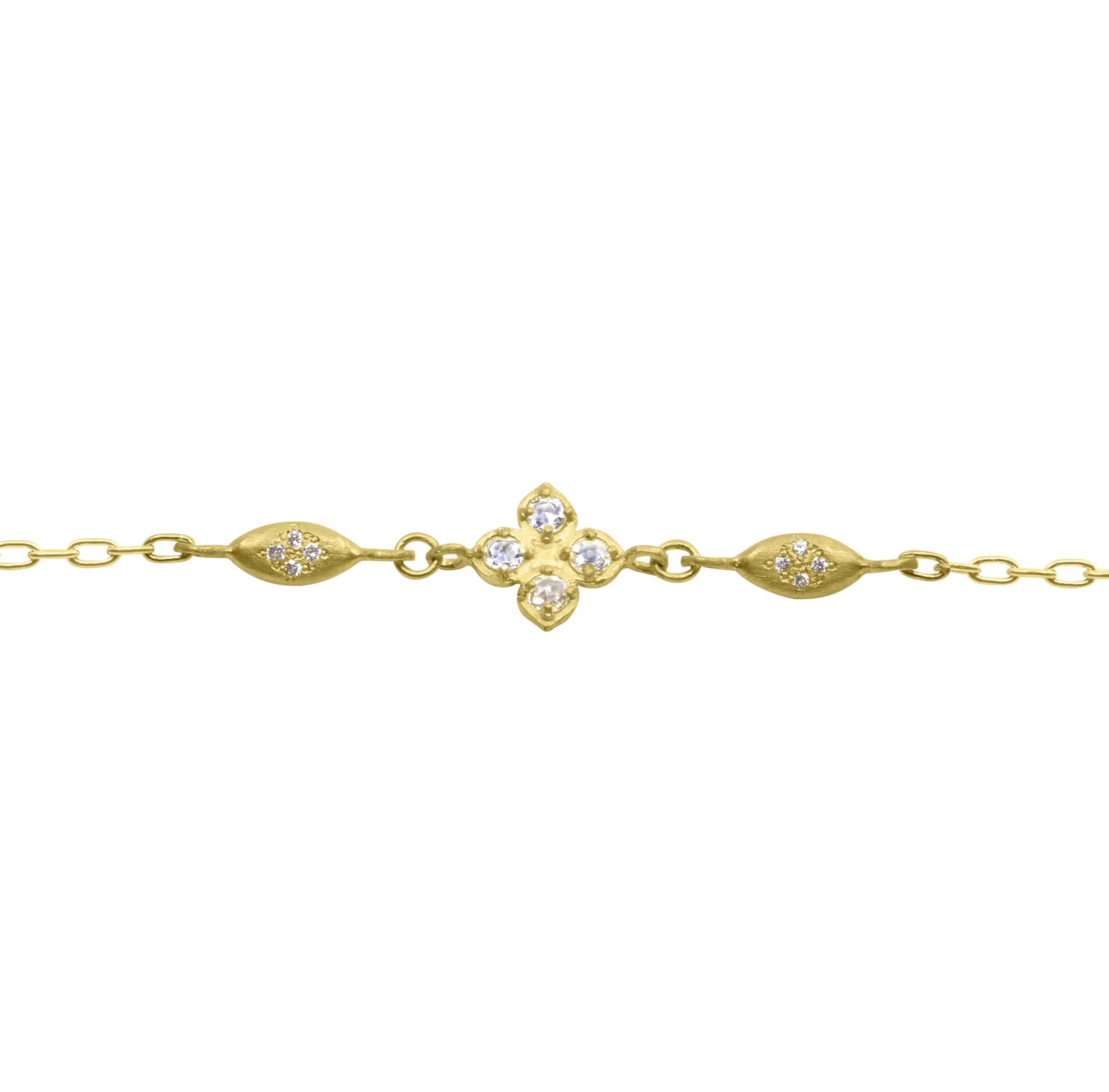 Floral Charm Bracelet