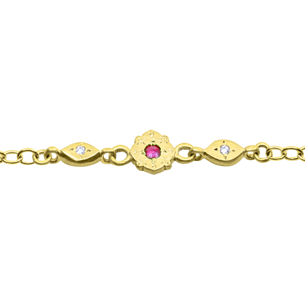 Drops of Happiness Kite Charm Bracelet