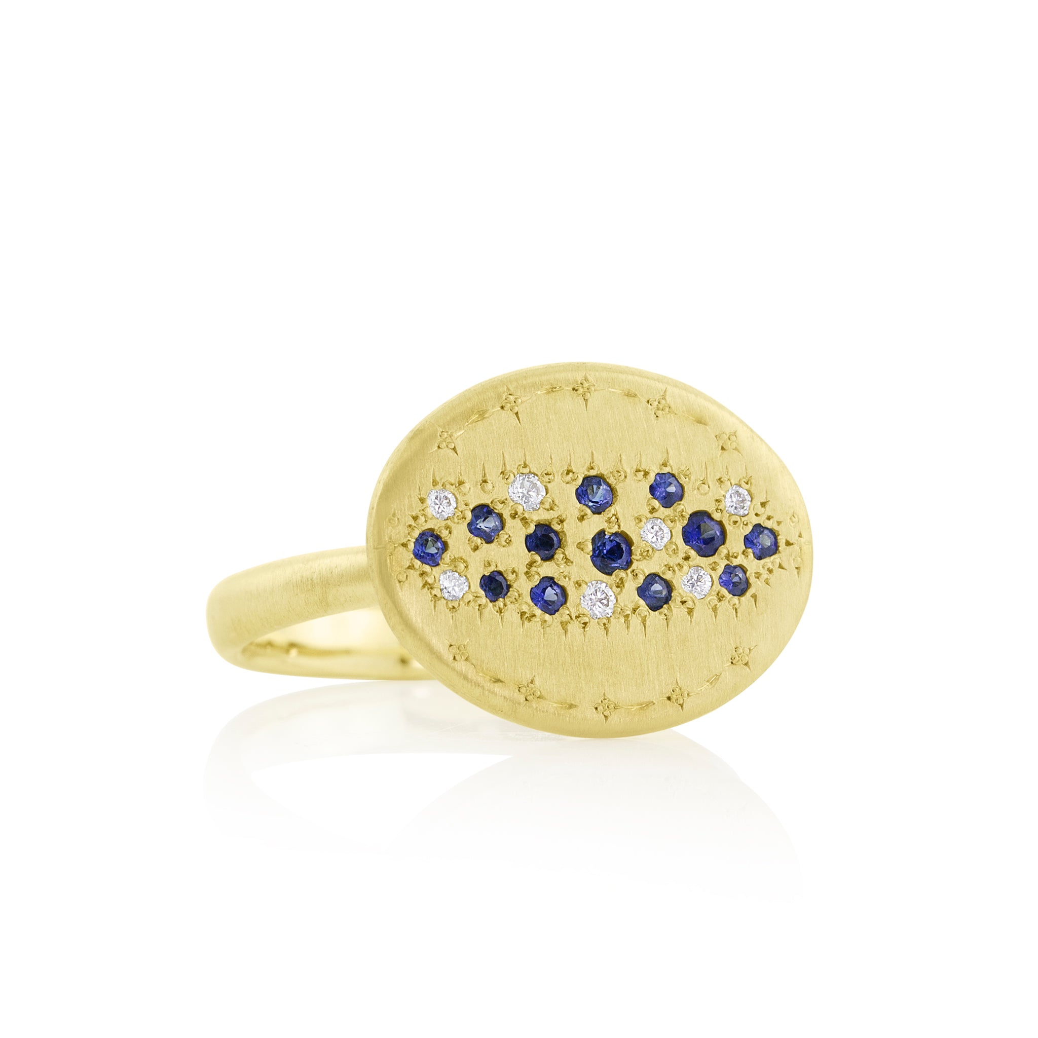 Gold Tidal Pool Ring