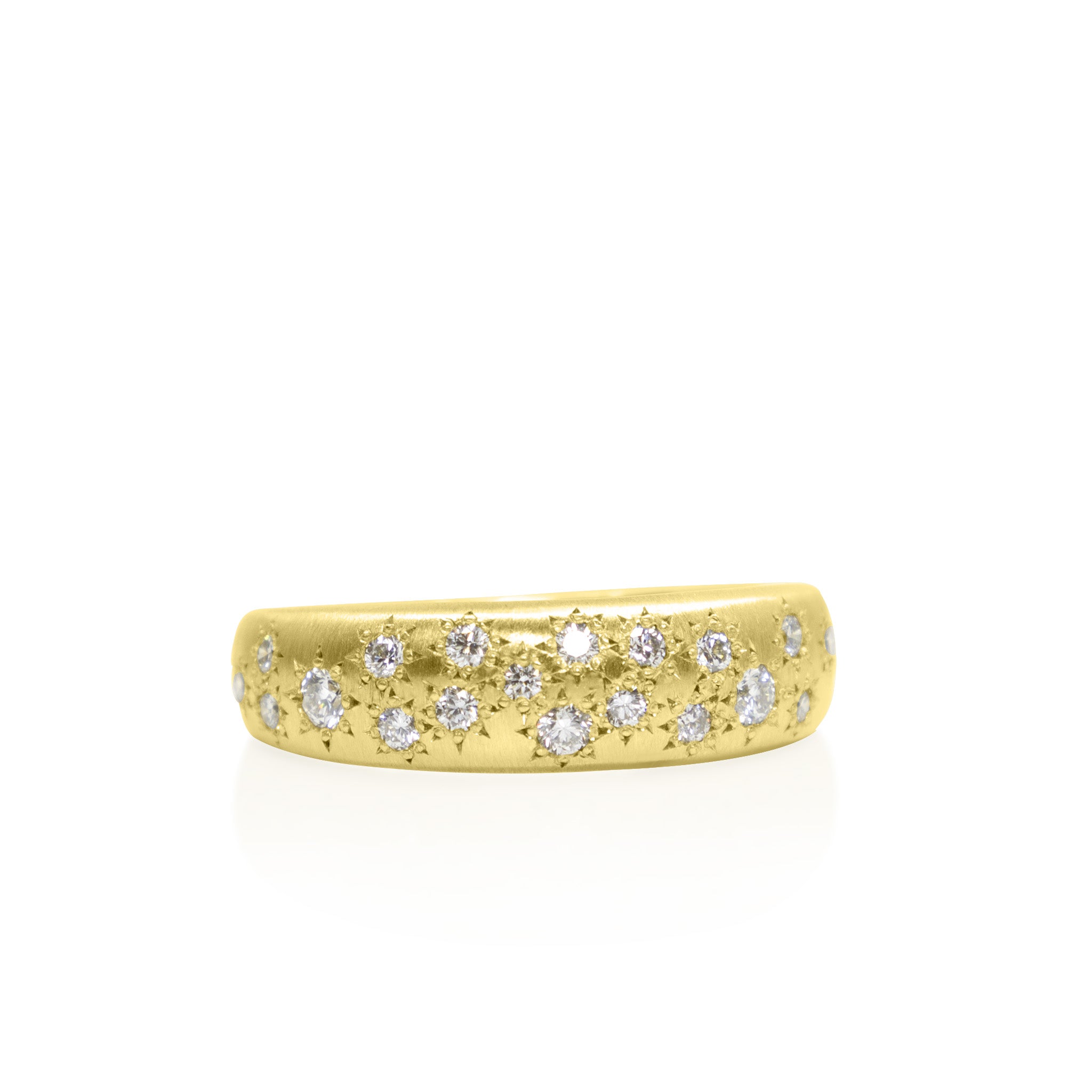 Tapered Multi-Stone Band