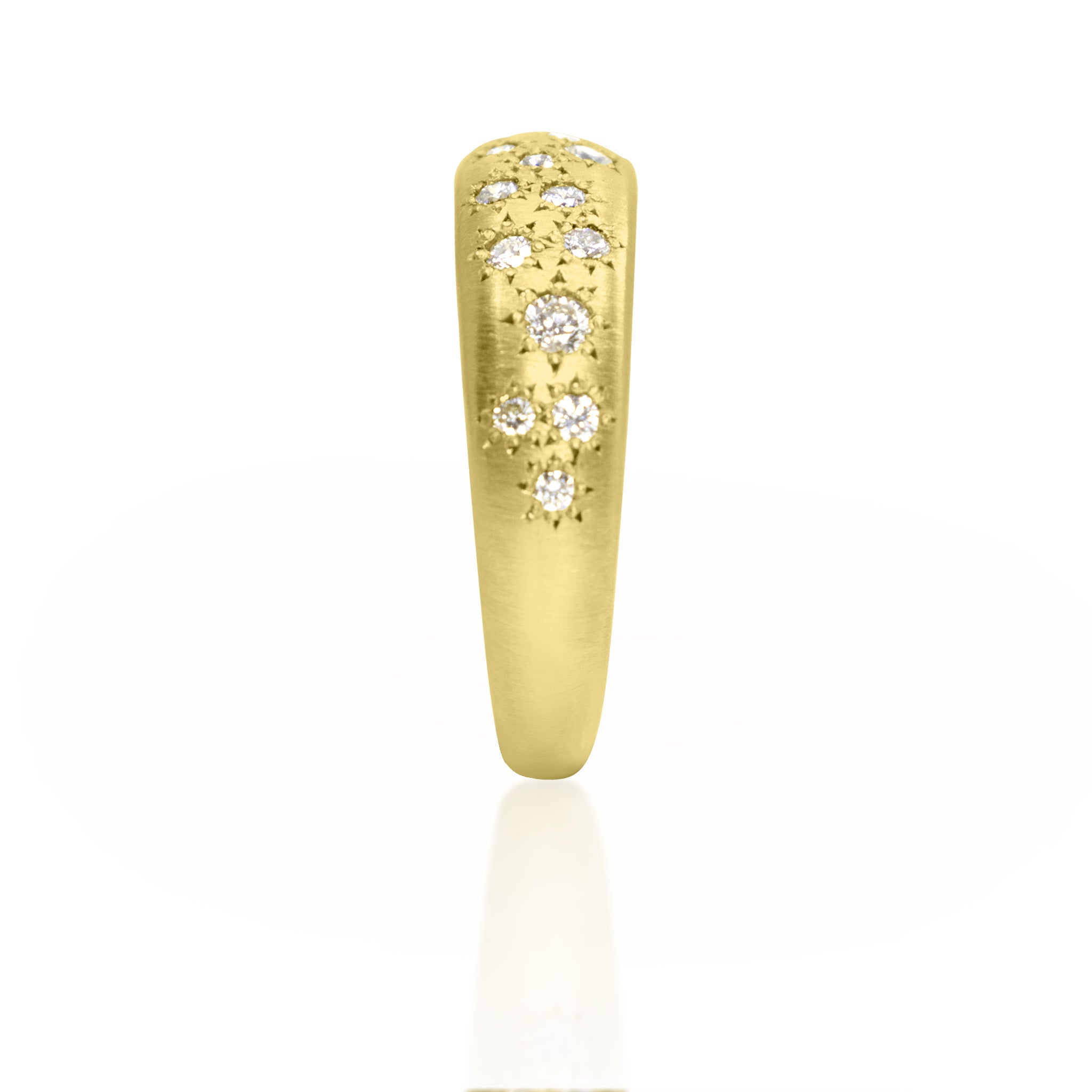 Tapered Multi-Stone Band