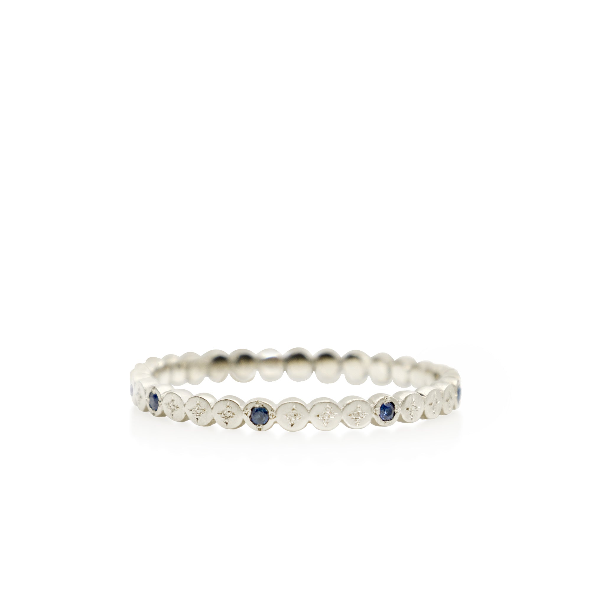 Sapphire River Rocks Thin Band