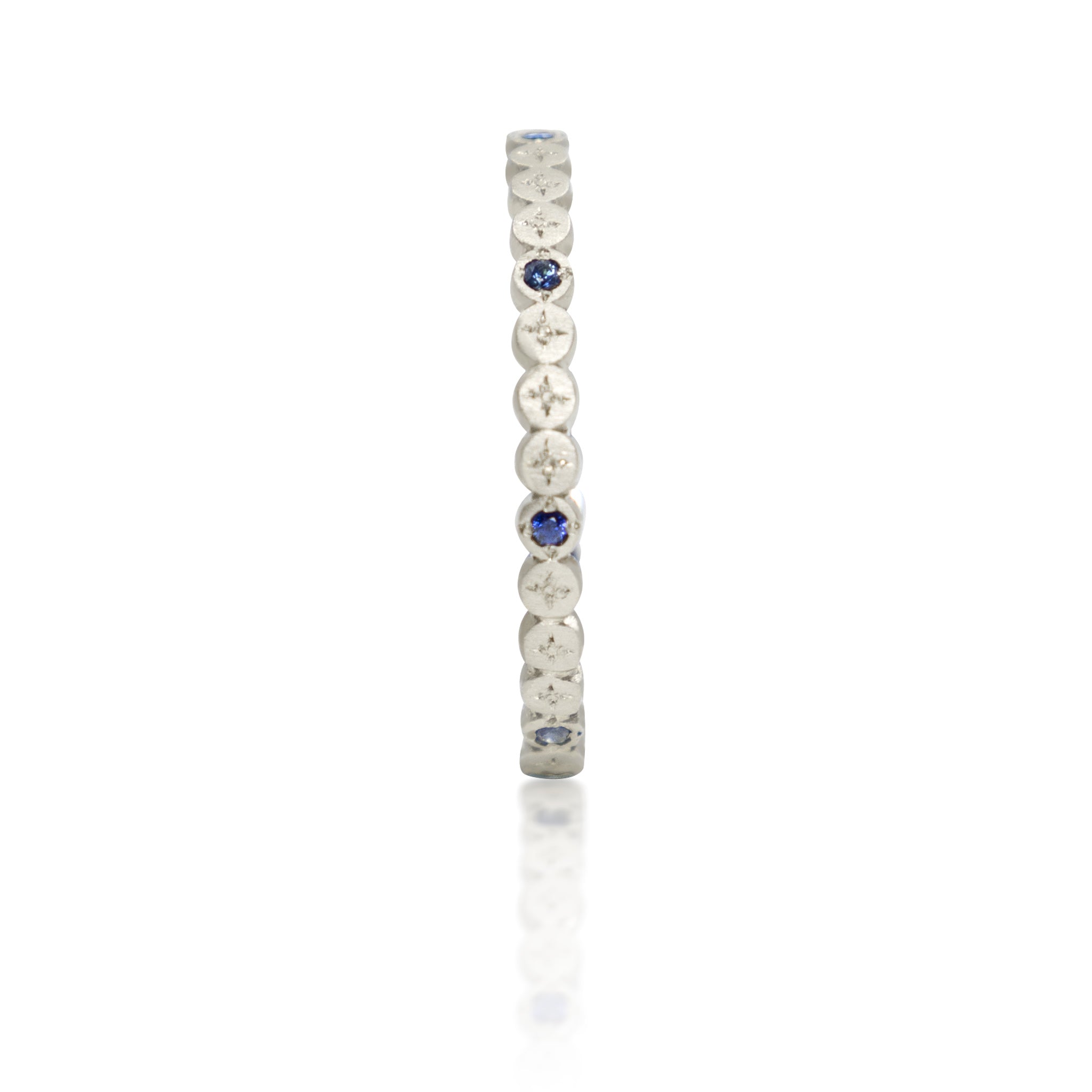 Sapphire River Rocks Thin Band