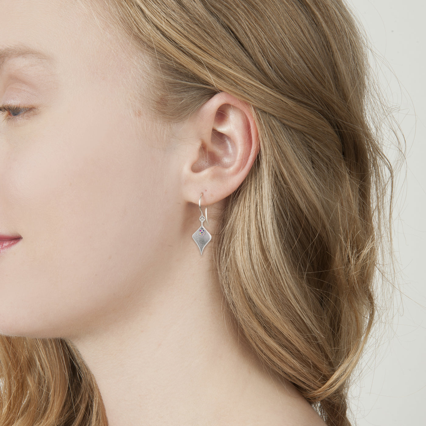Secret Garden Multi-Sapphire Earrings