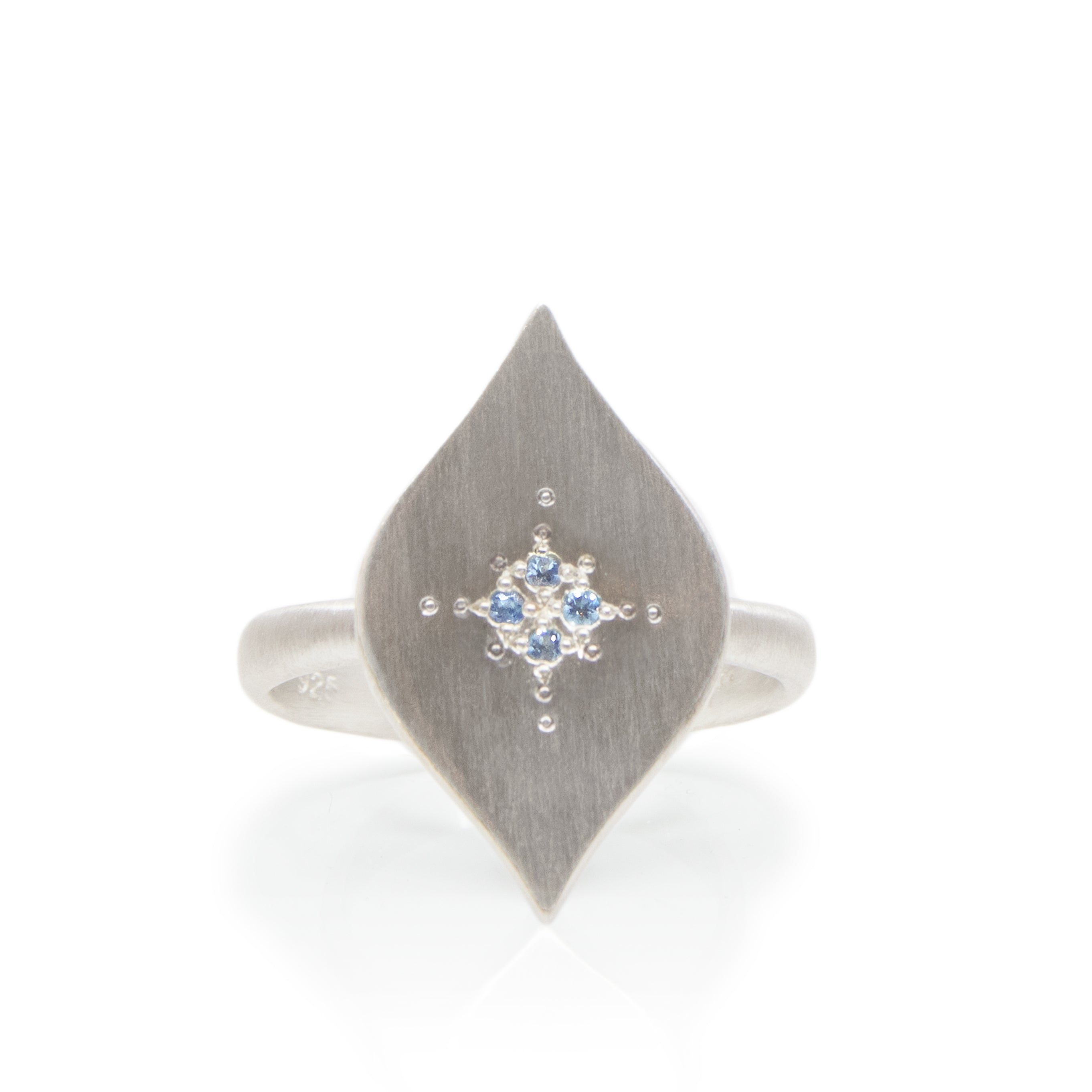 Silver Night Ring