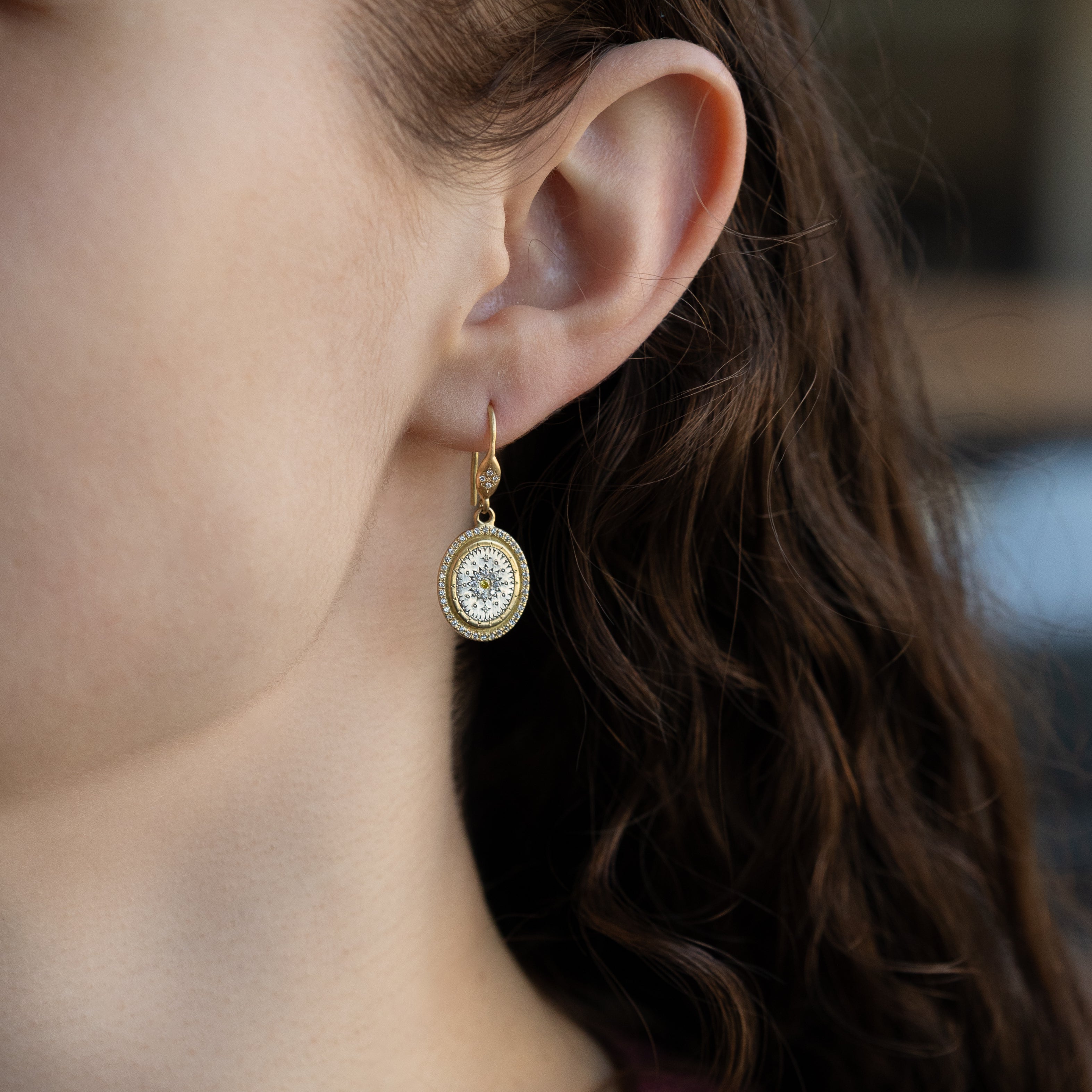Flame Drop Earrings