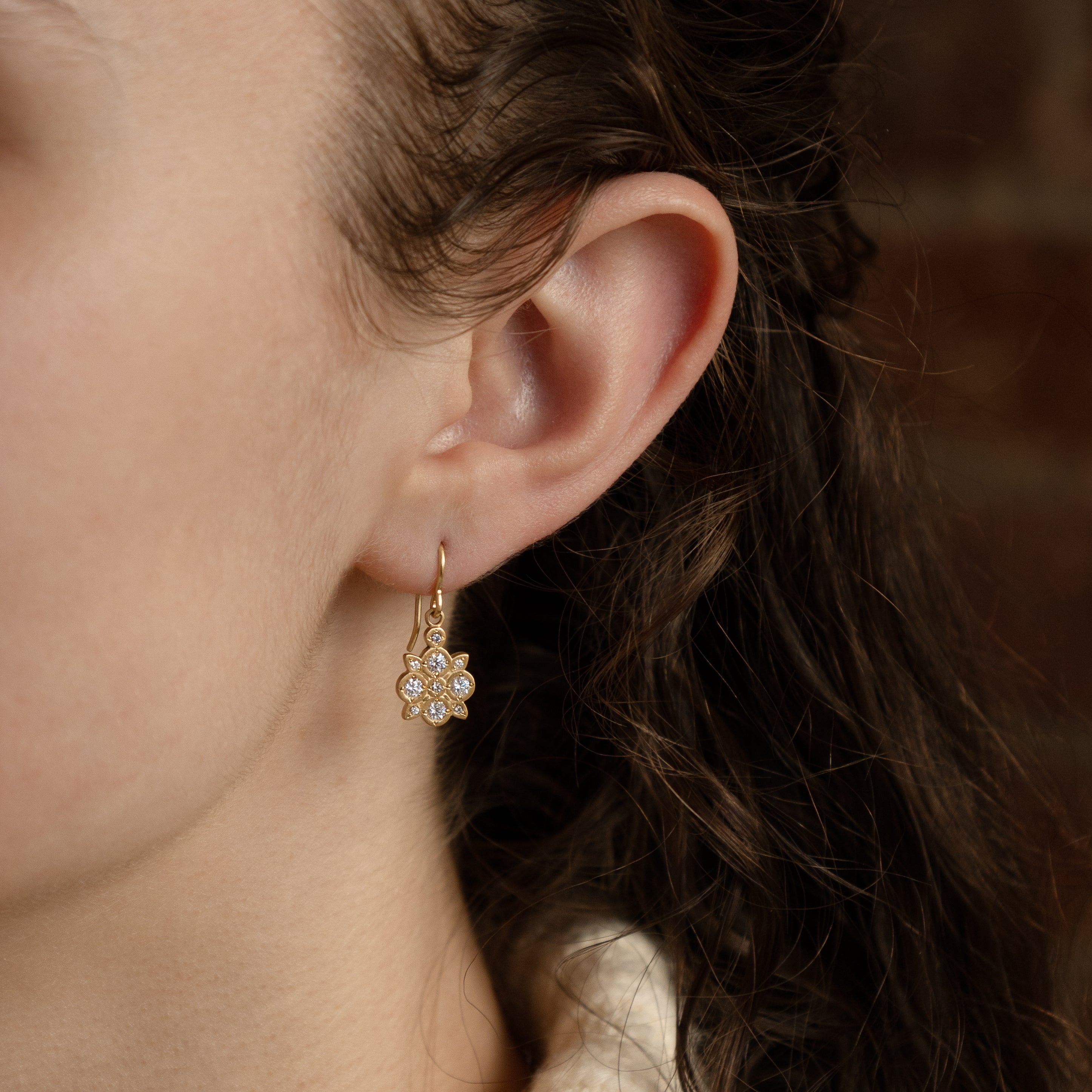Night Flower Earring