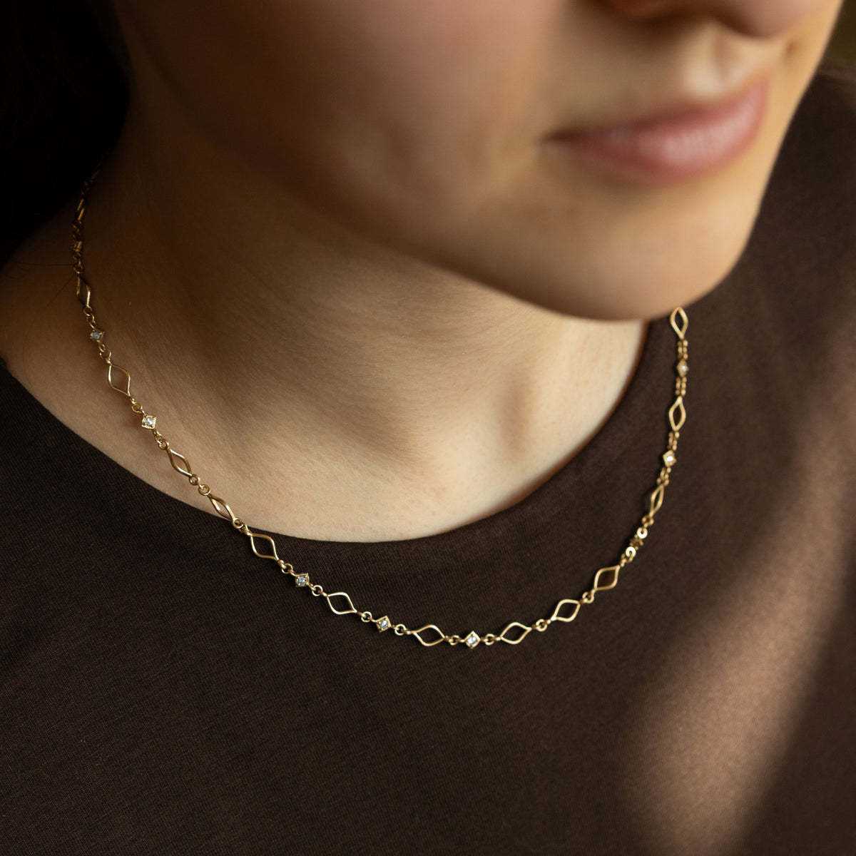 Lace Eternity Necklace