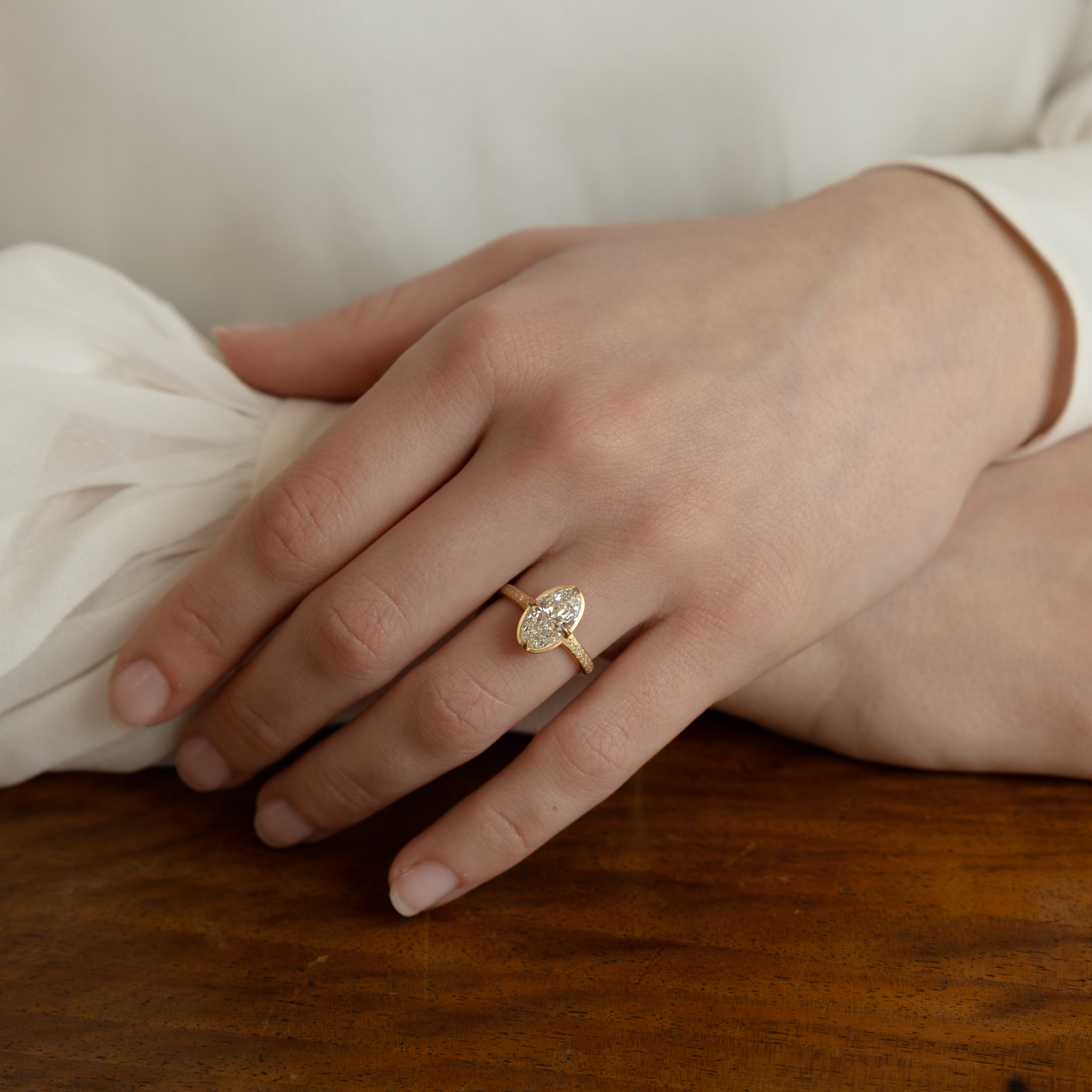 Oval Polaris Ring - 2.01ct