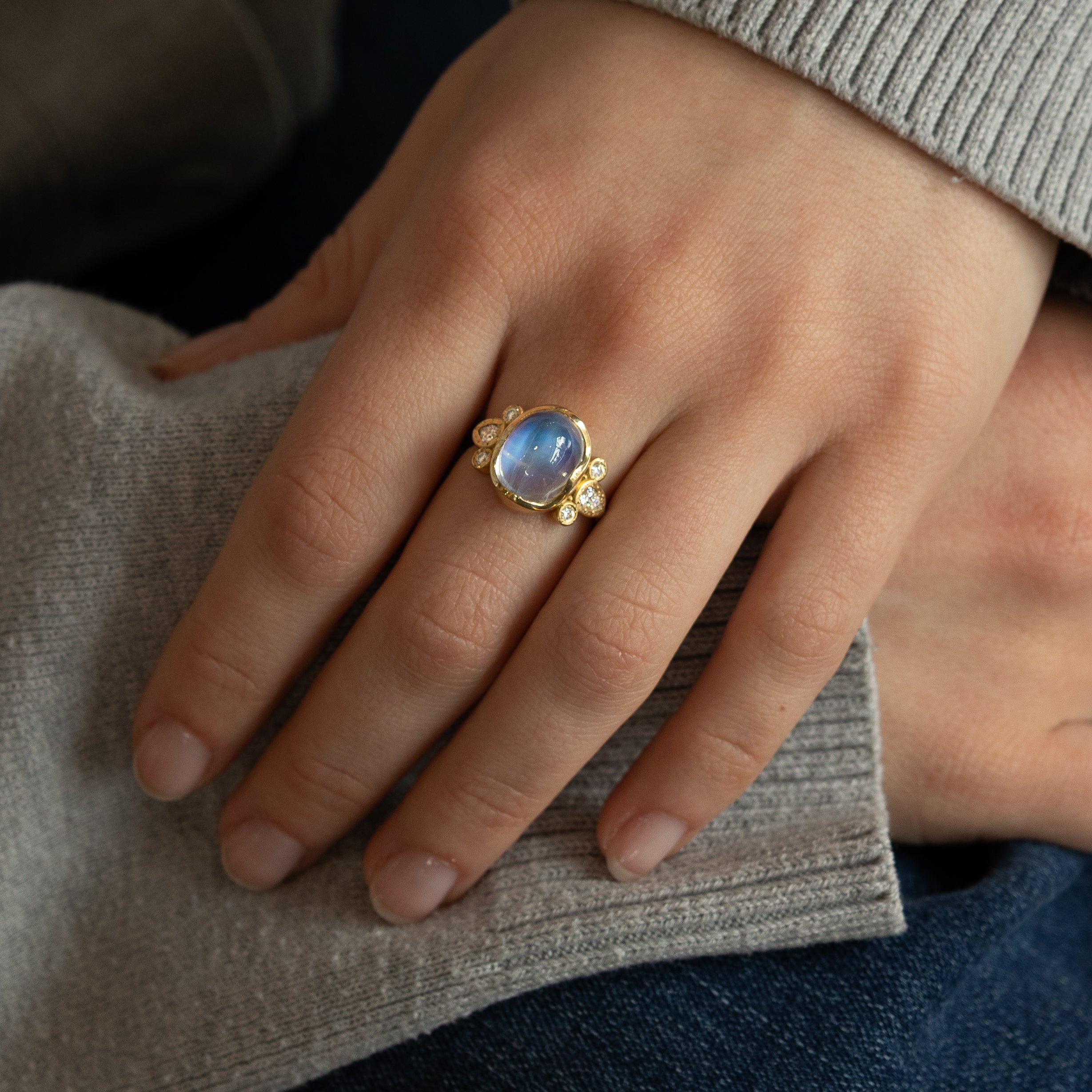 Moonstone Ring