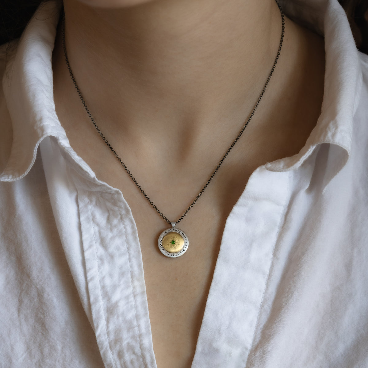 Seeds of Harmony Single Stone Pendant