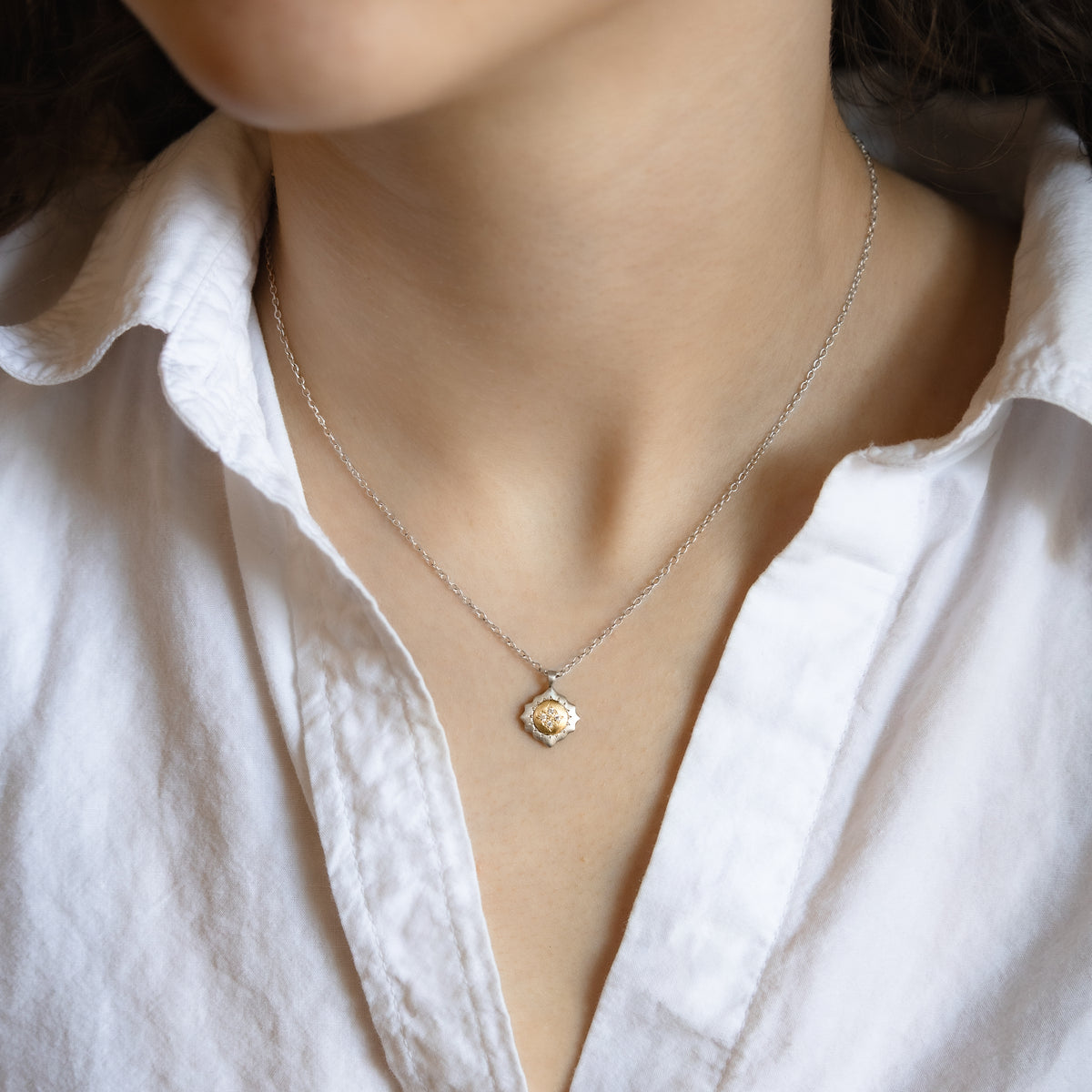 East & West Charm Pendant