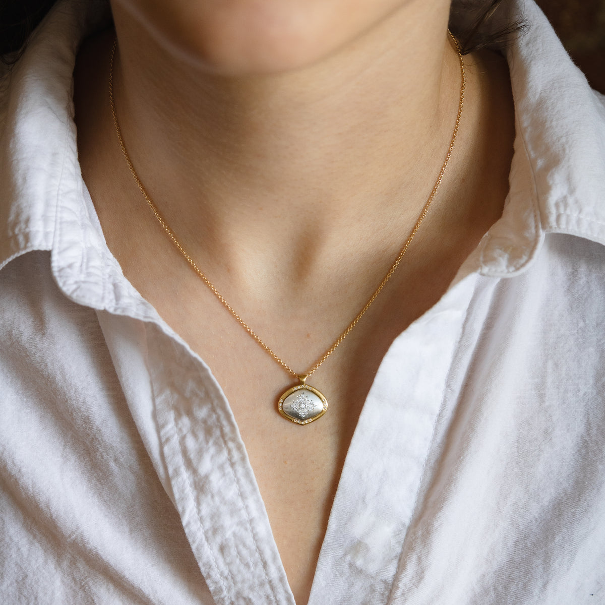 Harmony Flame Drop Pendant