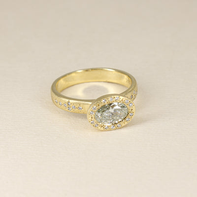 Woven Halo Setting-Memories