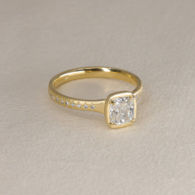 Cushion Prong Succession Ring