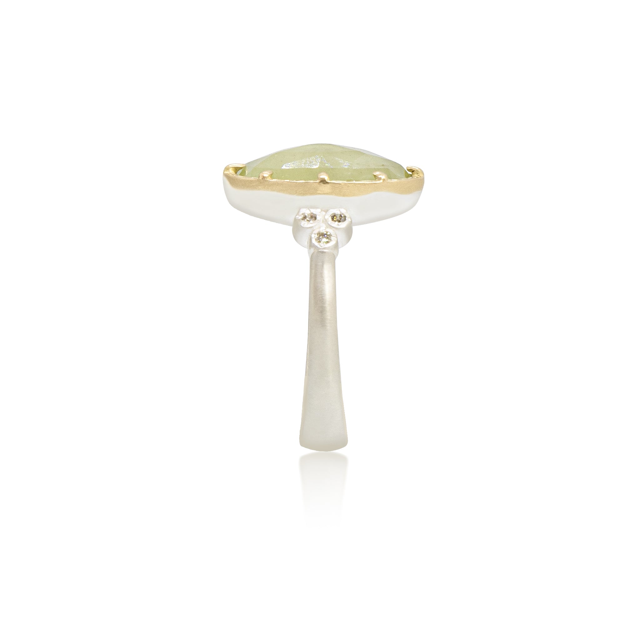 Harmony Yellow Beryl Cocktail Ring
