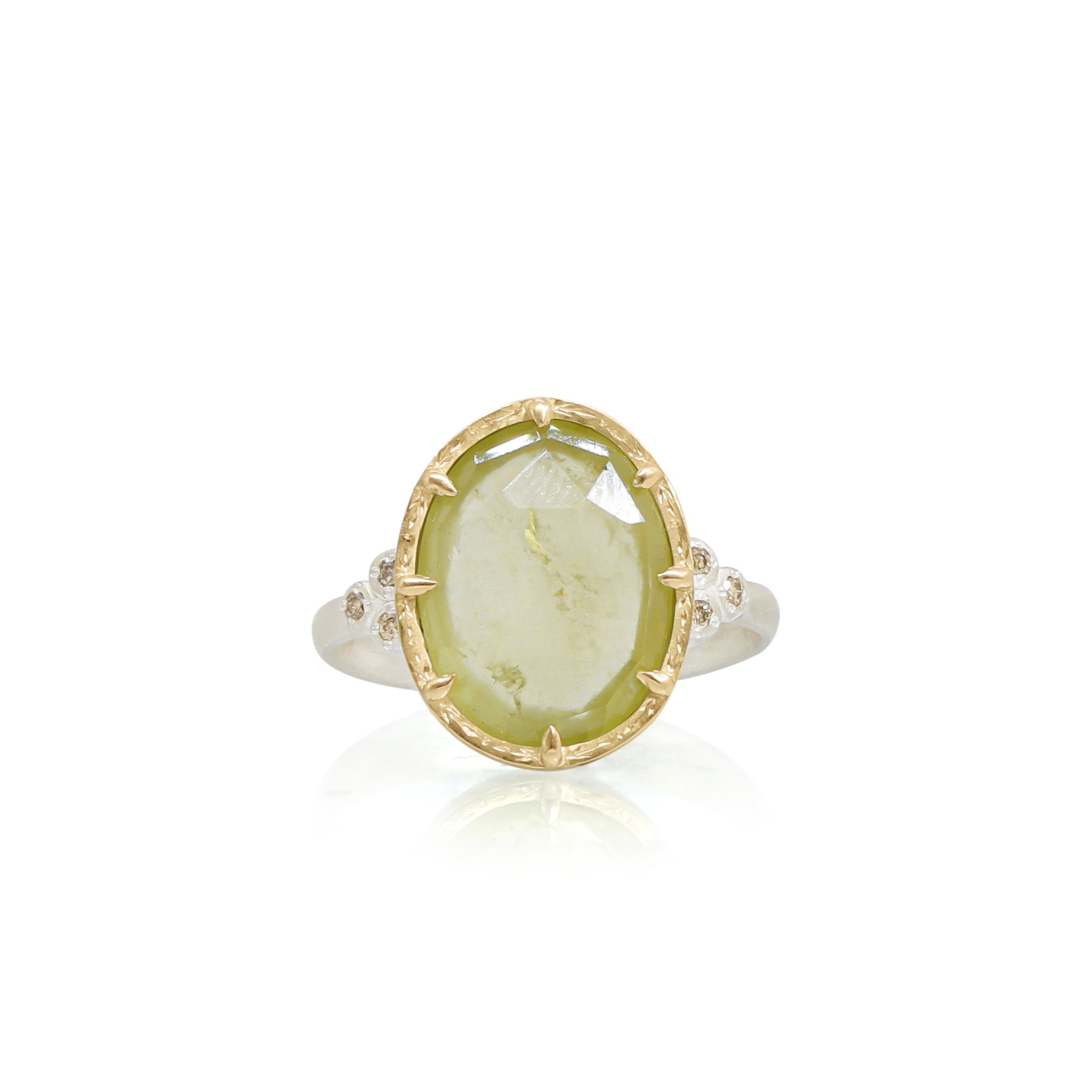 Harmony Yellow Beryl Cocktail Ring