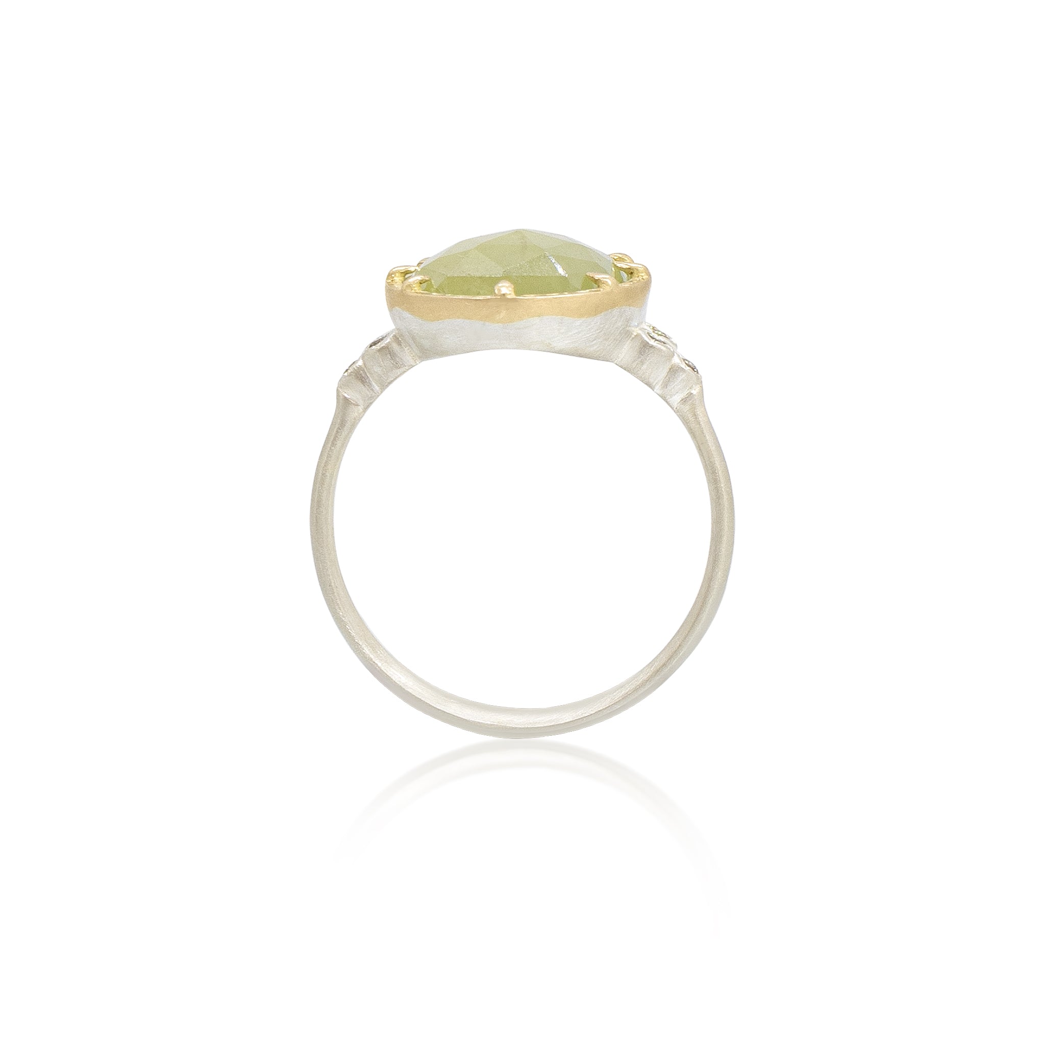 Harmony Yellow Beryl Cocktail Ring