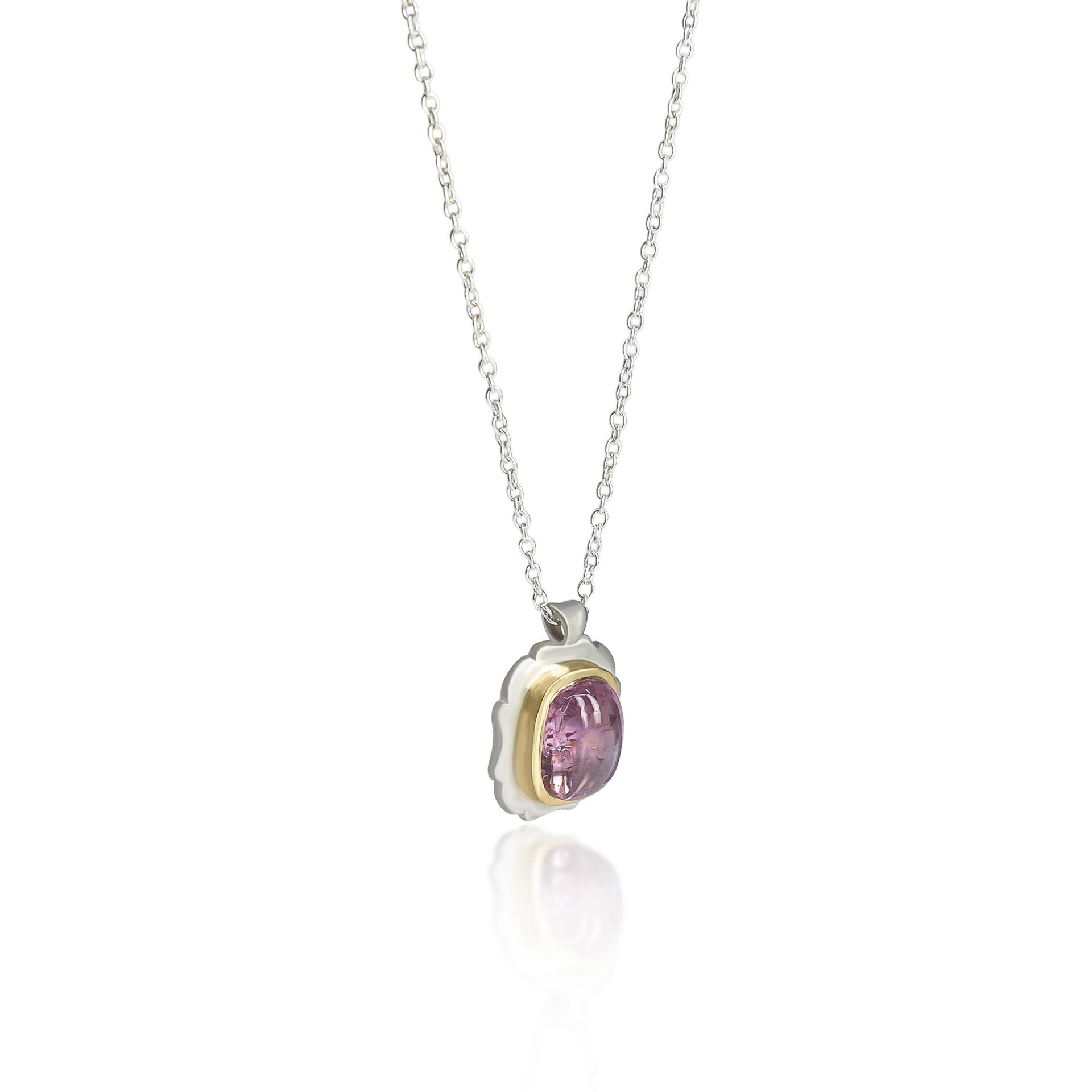 Pink Tourmaline Stillwater Pendant - 3.59ct