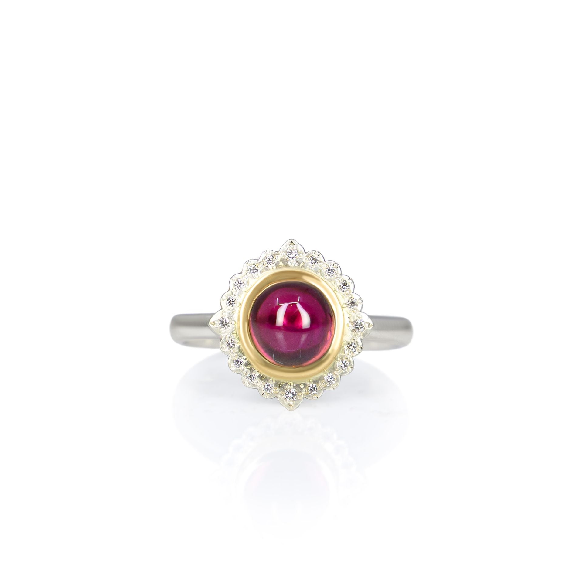 Two tone flame ring