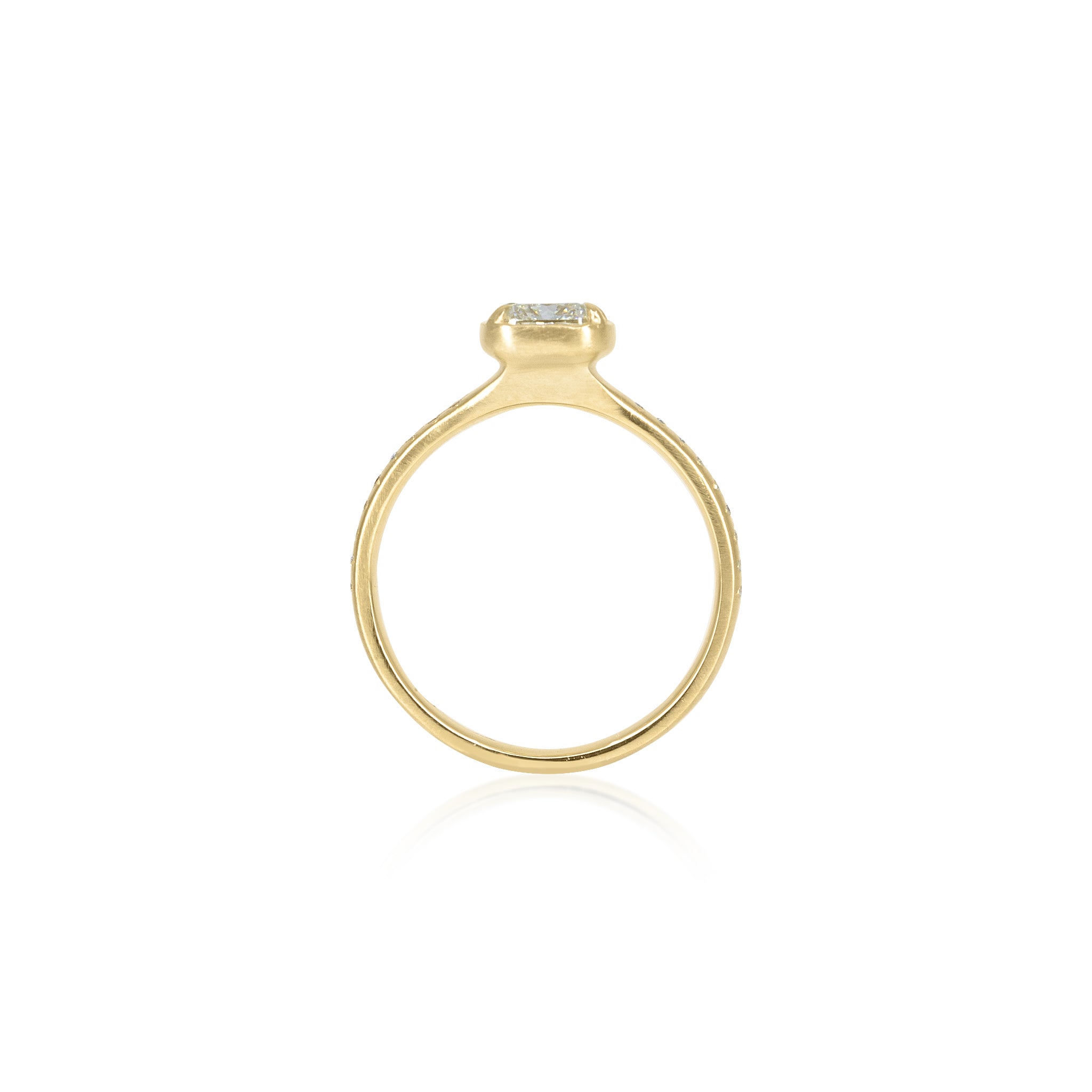 Cushion Prong Succession Ring
