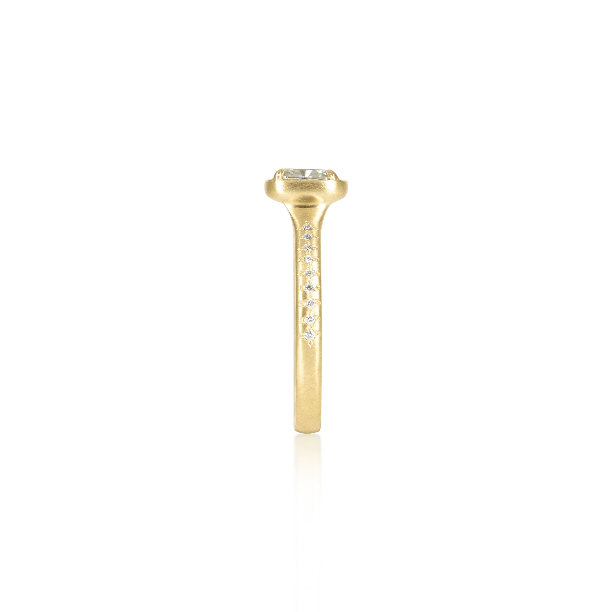 Cushion Prong Succession Ring