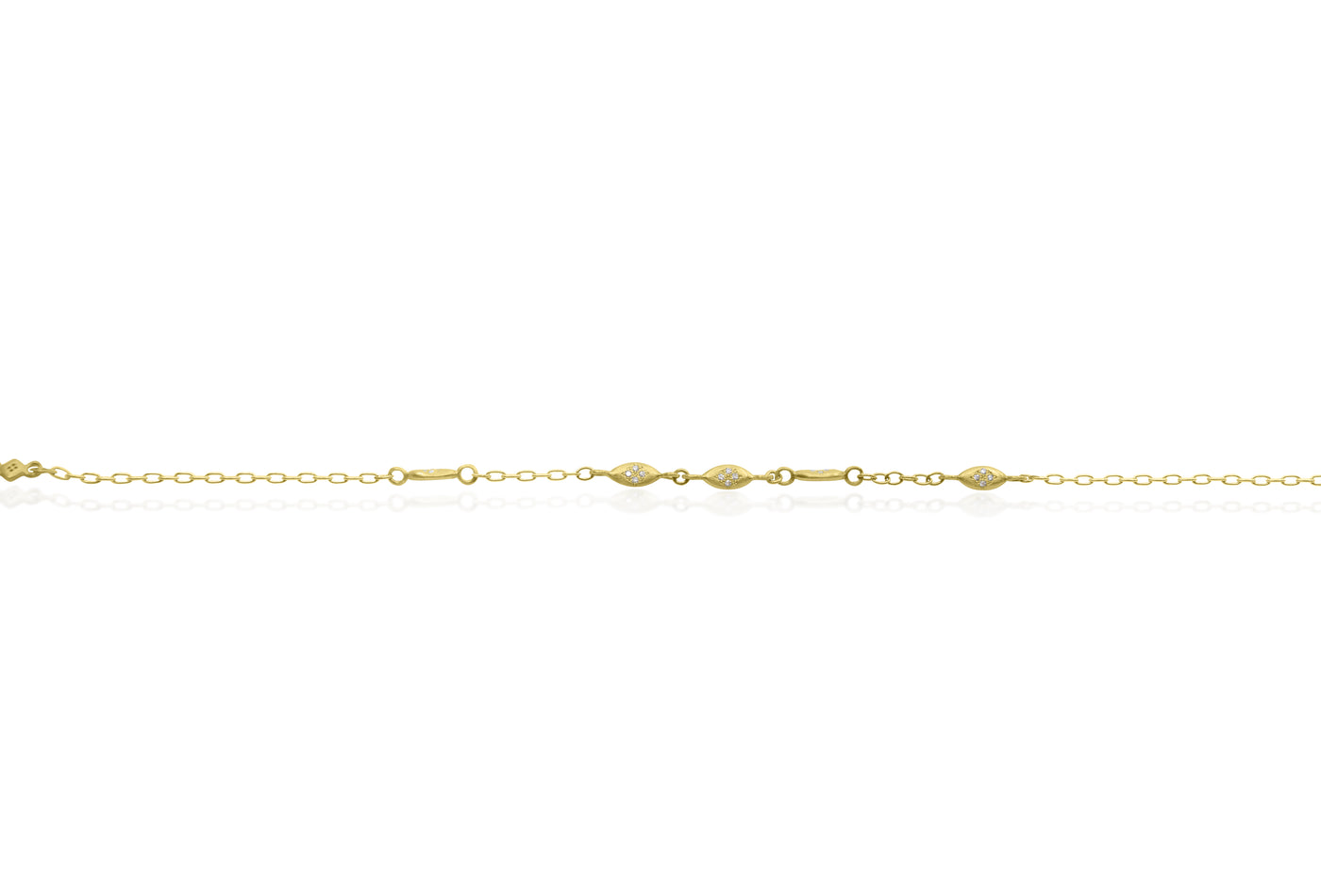 Oval Charm Bracelet