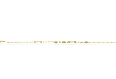 Oval Charm Bracelet