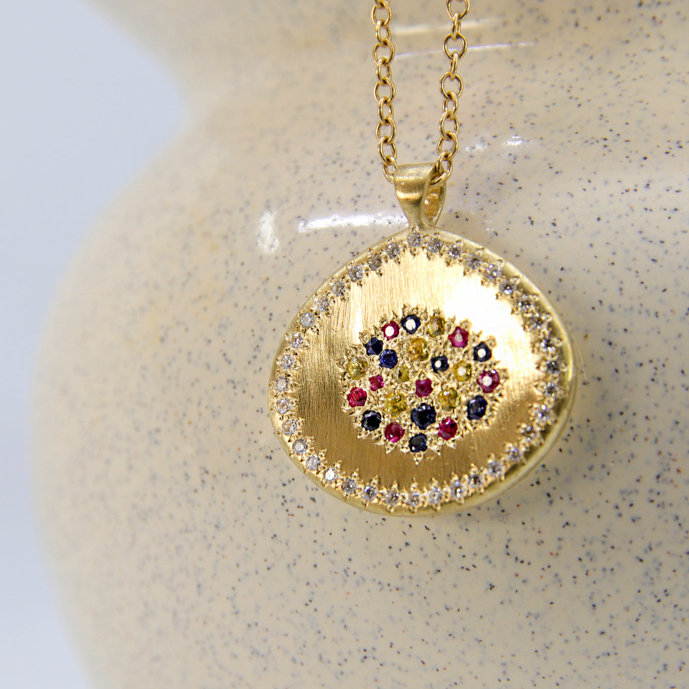 Multi-Sapphire Lights Pendant