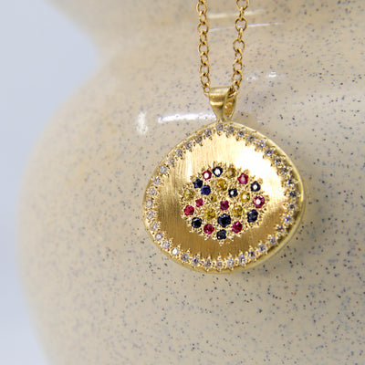 Multi-Sapphire Lights Pendant