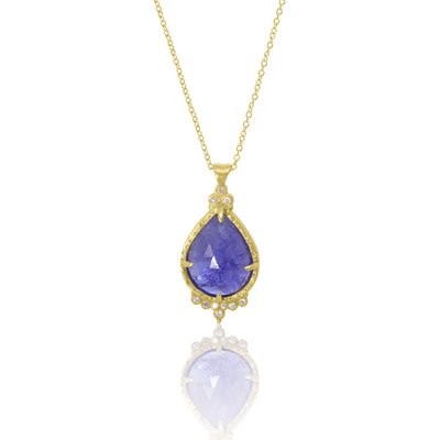 Pendant Tanzanite and Diamond