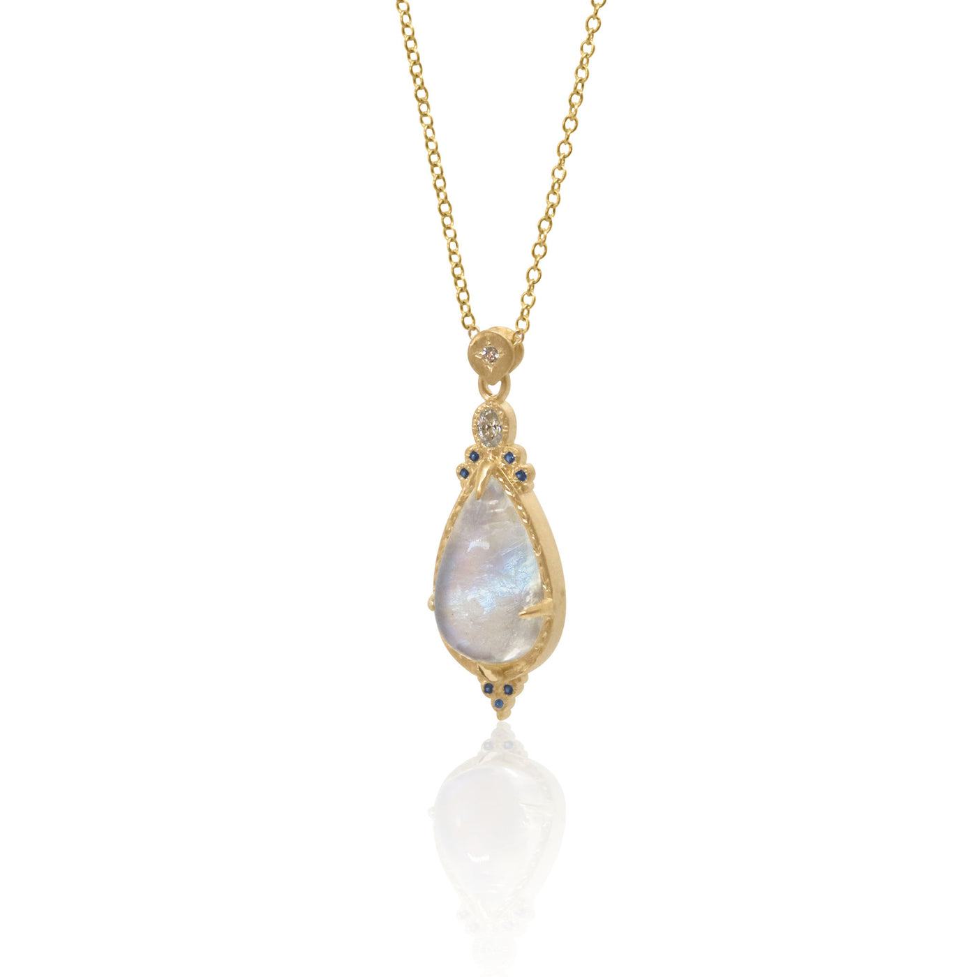 Moonstone Drop Pendant