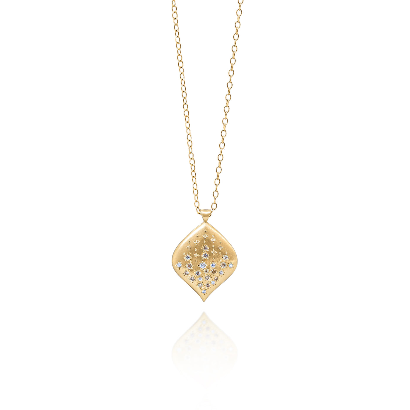 Andromeda Pendant in Champagne Diamond