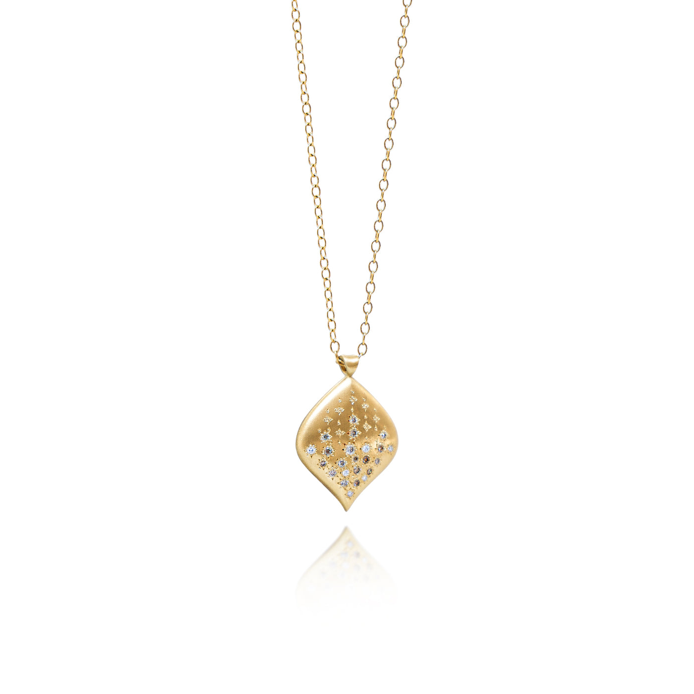 Andromeda Pendant in Champagne Diamond