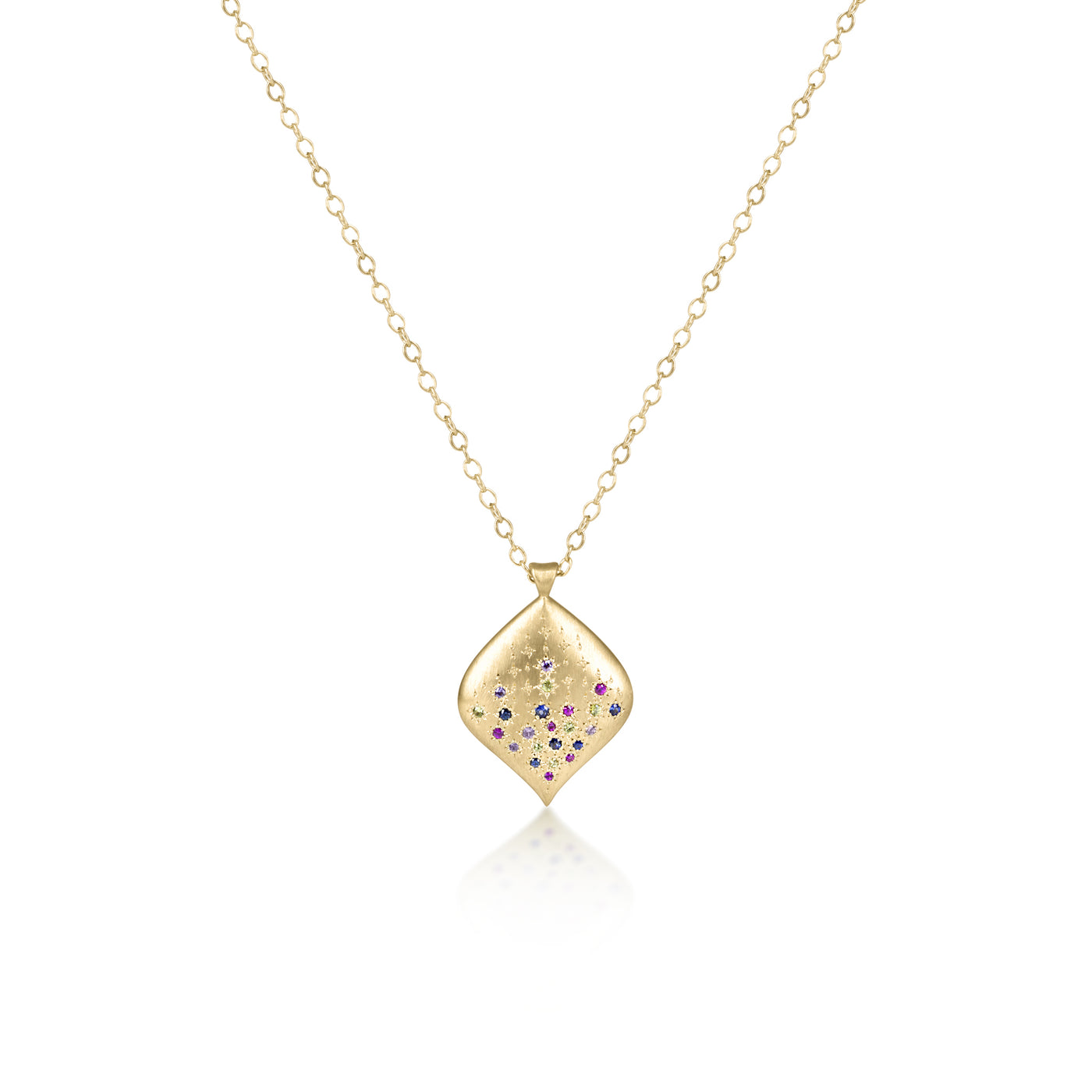 Andromeda Pendant in Multi-Sapphire
